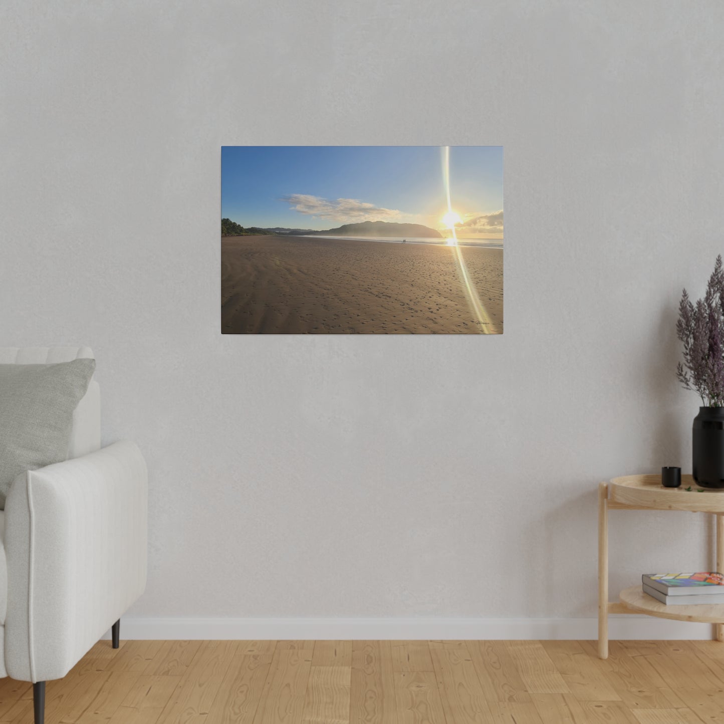 "Paradise Dusk: Costa Rica Sunset Serenade"- Canvas