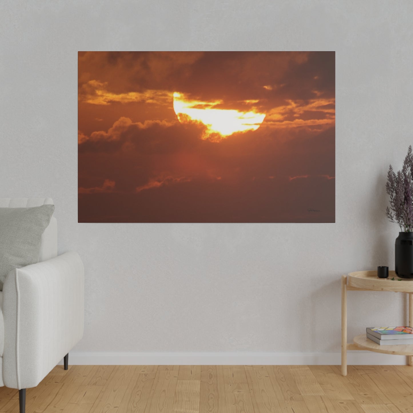 "Radiant Horizons: Costa Rica Sunrise"- Canvas