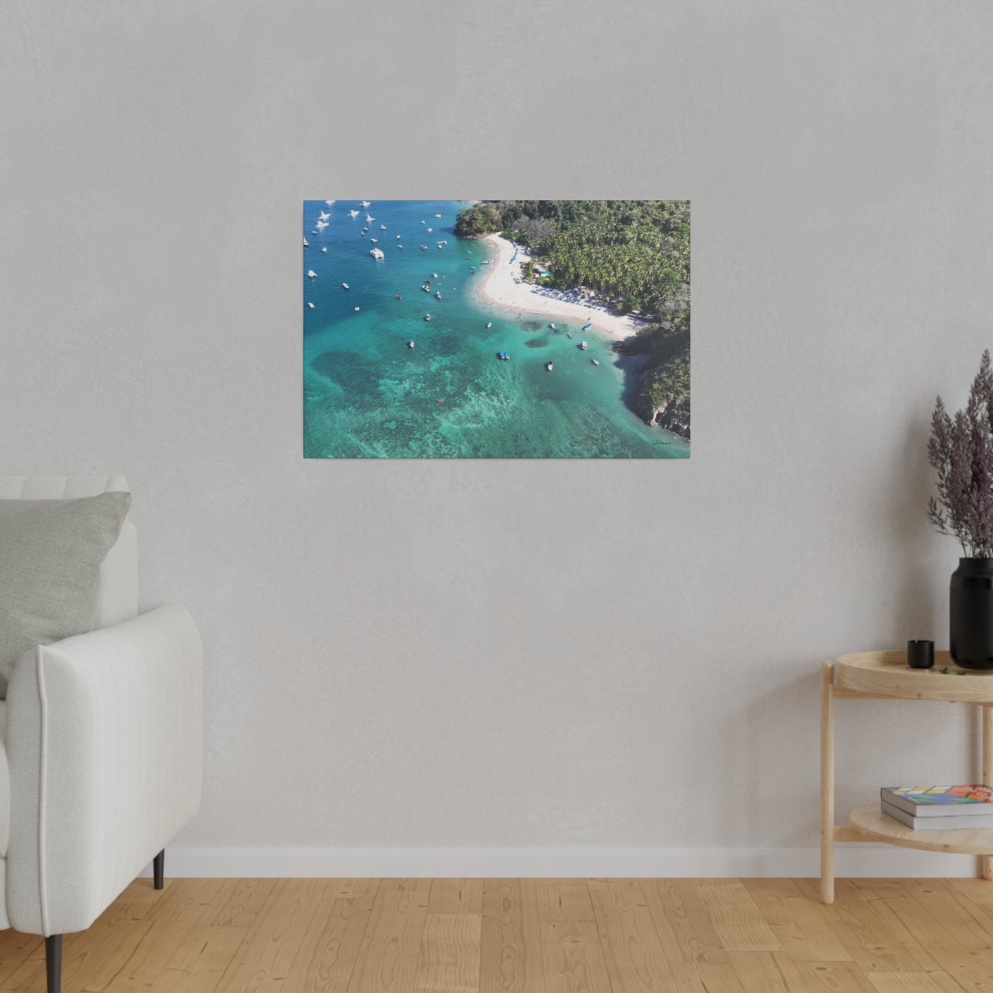 "Paradise Uncovered: The Lush Mysteries of Isla Tortuga, Costa Rica"- Canvas
