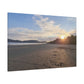 "Paradise Dusk: Costa Rica Sunset Serenade"- Canvas