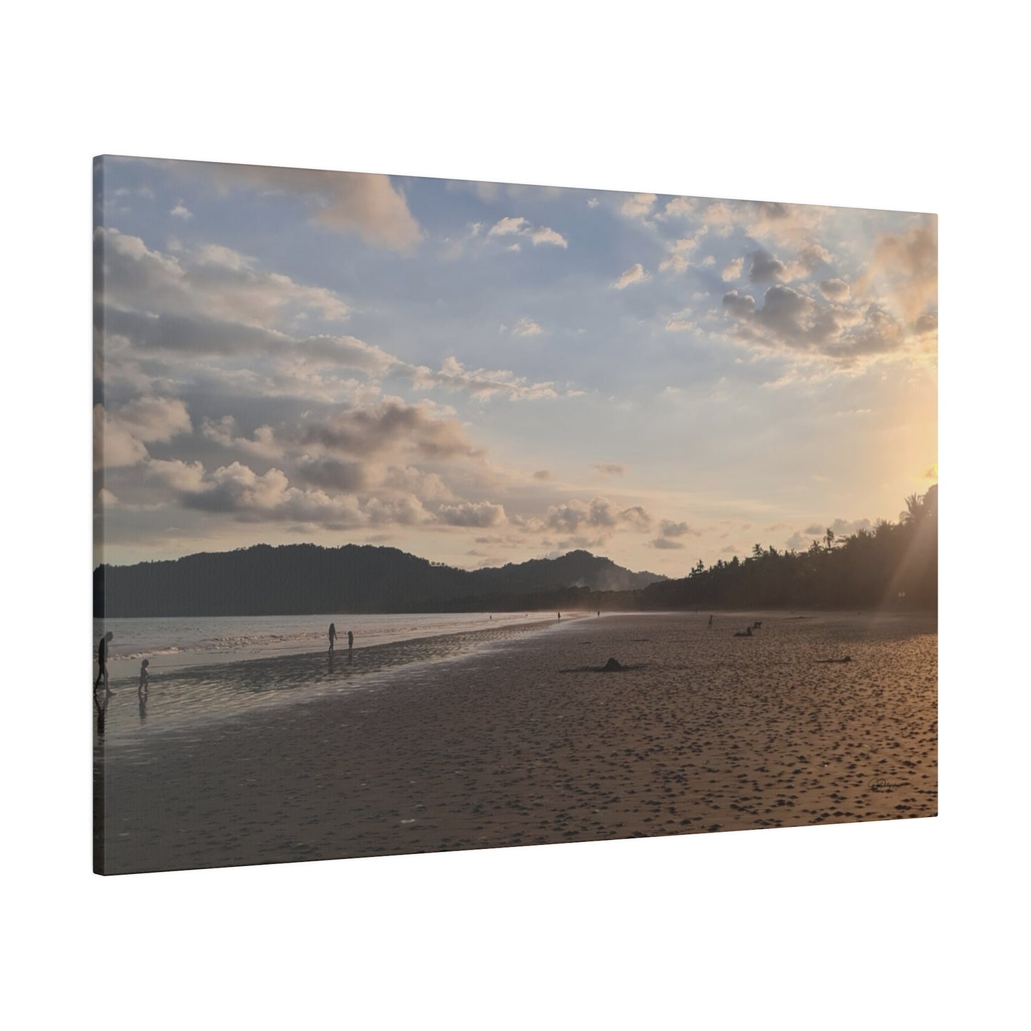 "Paradise Dusk: Costa Rica Sunset"- Canvas