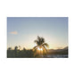 "Radiant Horizons: Costa Rica Sunset Serenade"- Canvas