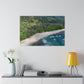 "Verdant Paradise: Captivating Vistas of Tropical Costa Rica"- Canvas