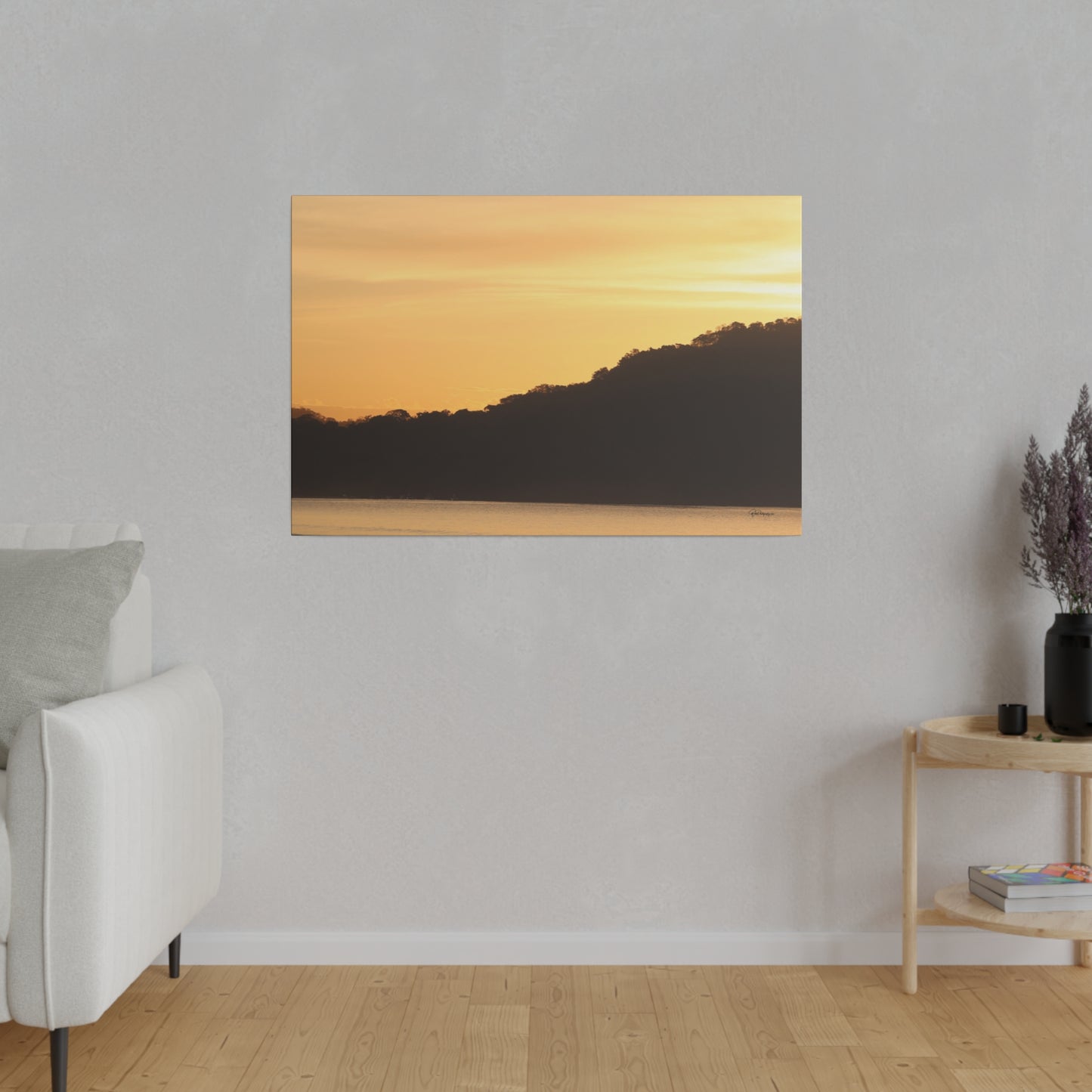 "Radiant Horizons: Costa Rica Sunrise"- Canvas