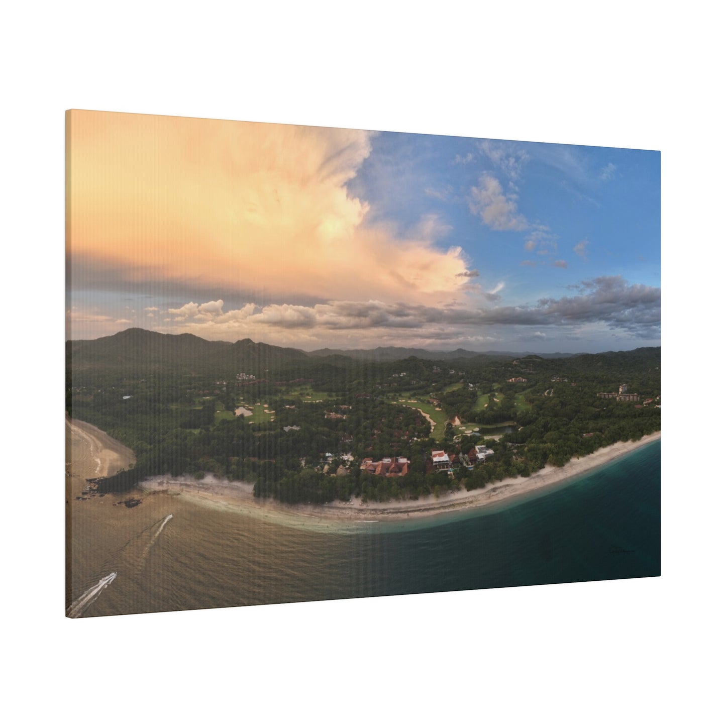 "Tropical Tranquility: Capturing Costa Rica's Wild Eden"- Canvas