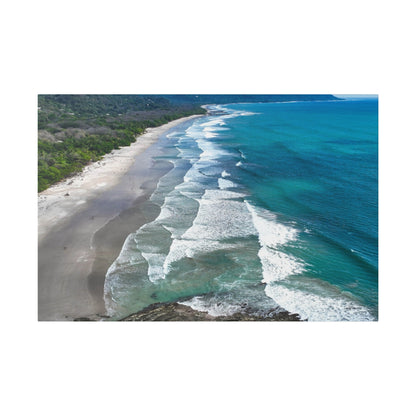 "Tropical Paradise: Sun-Kissed Moments at Santa Teresa Beach, Costa Rica"- Canvas