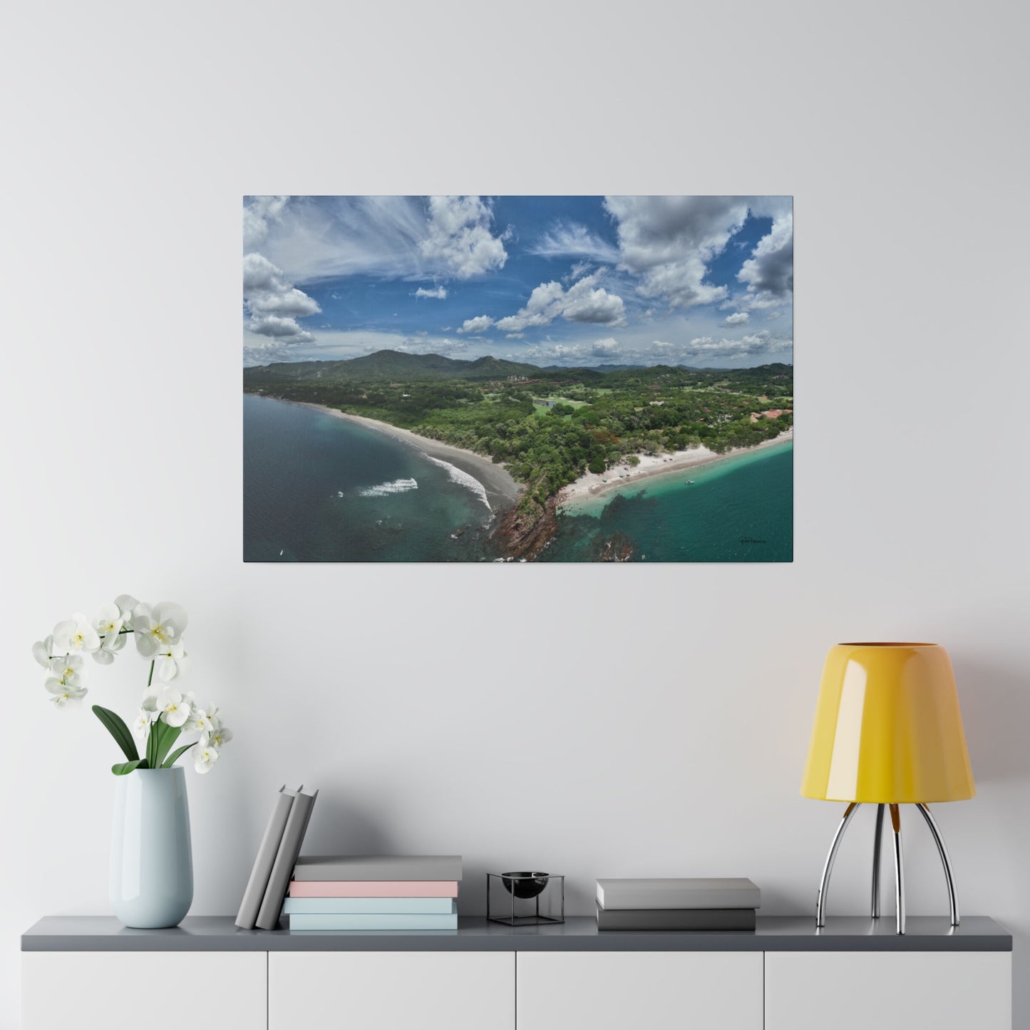 "Verdant Vistas: A Glimpse into Costa Rica's Tropical Paradise"- Canvas