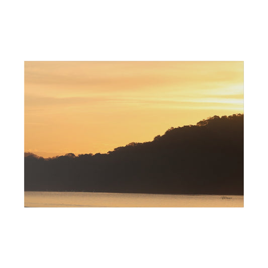 "Radiant Horizons: Costa Rica Sunrise"- Canvas