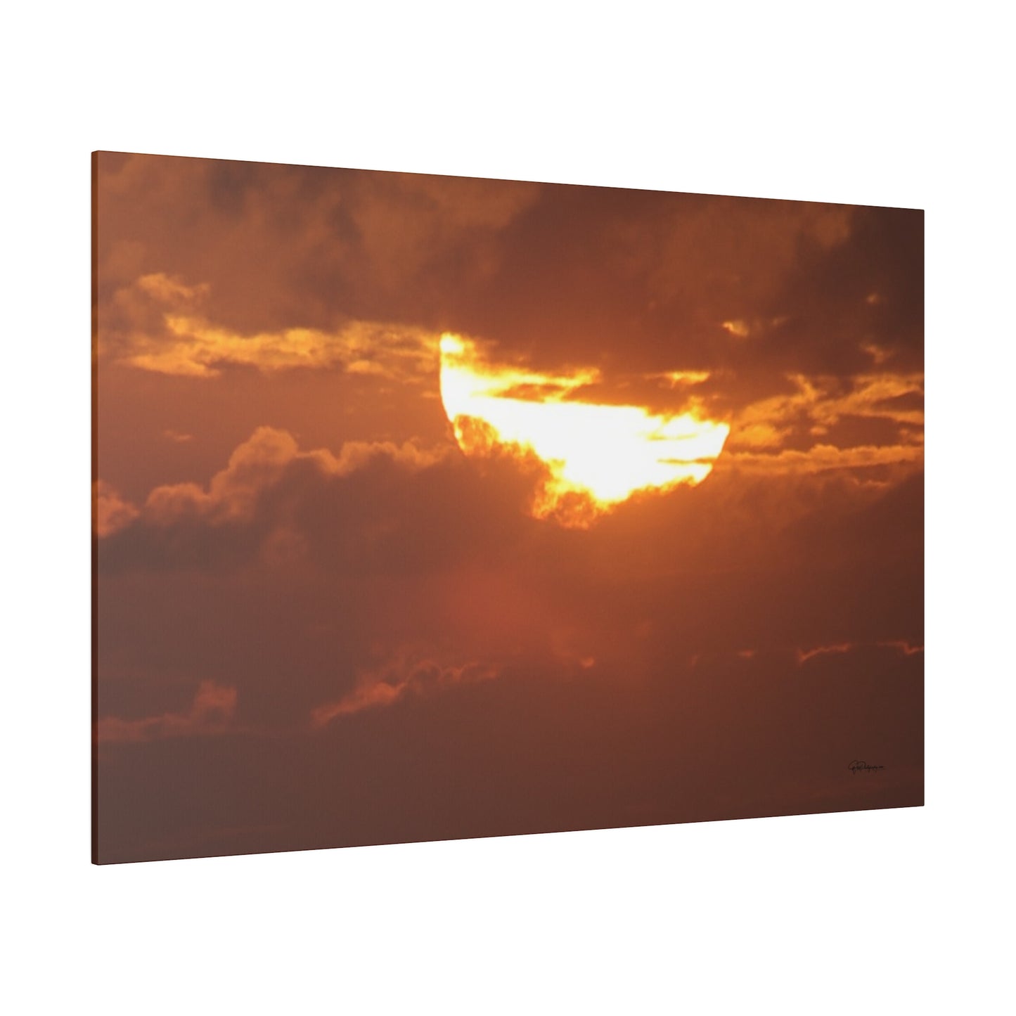 "Radiant Horizons: Costa Rica Sunrise"- Canvas