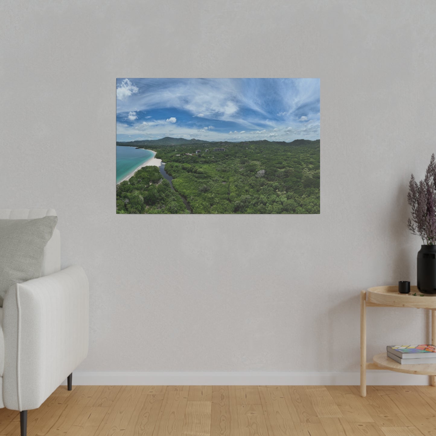 "Tropical Eden: Sights from Costa Rica's Exotic Shores"- Canvas