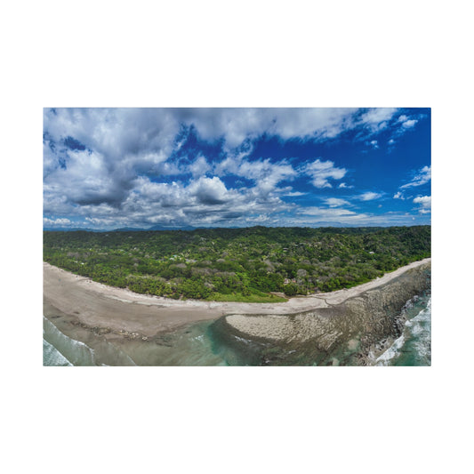 "Santa Teresa Beach: Tropical Serenity in Costa Rica" or "Malpais Beach: Costa Rica's Hidden Tropical Paradise"- Canvas