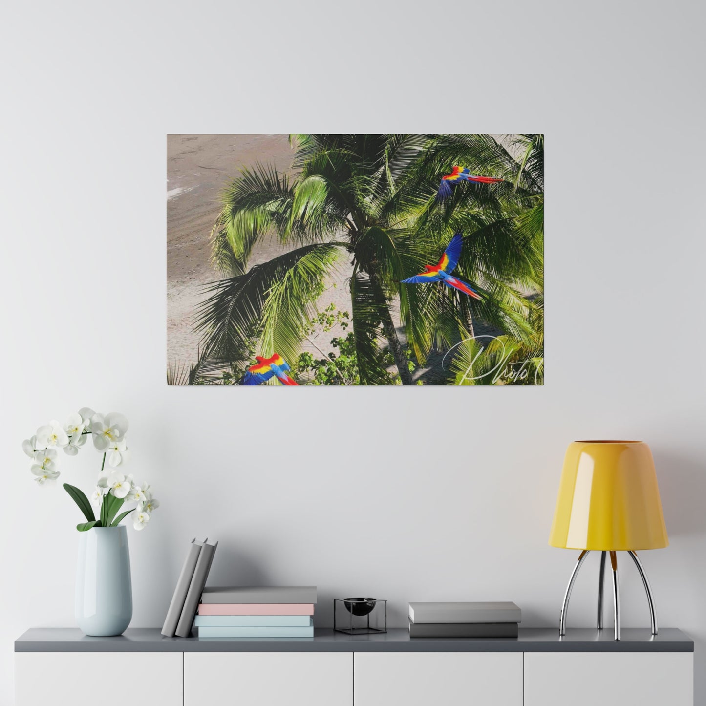 "Costa Rica: Eden's Embrace - A Tropical Tapestry"- Canvas