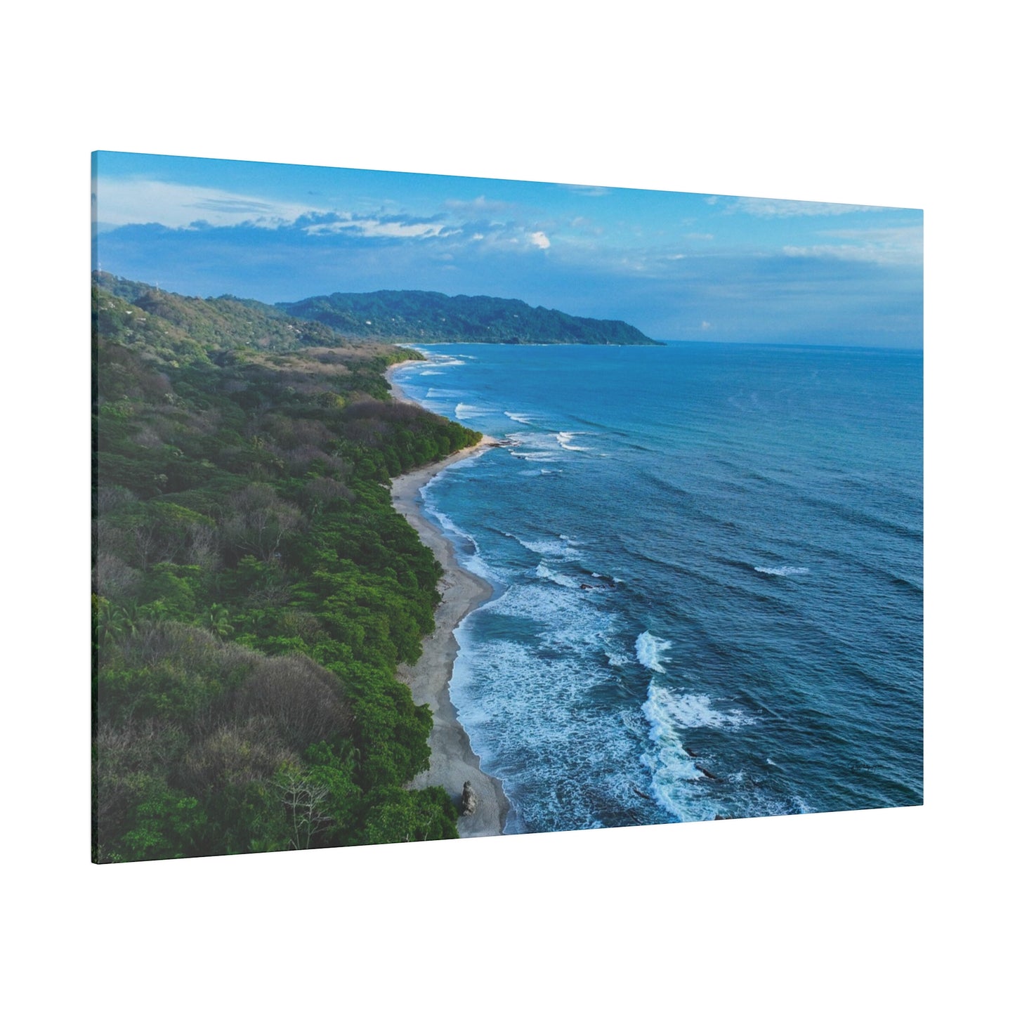 "Verdant Vistas: Captivating Costa Rica - A Tropical Wonderland"- Canvas