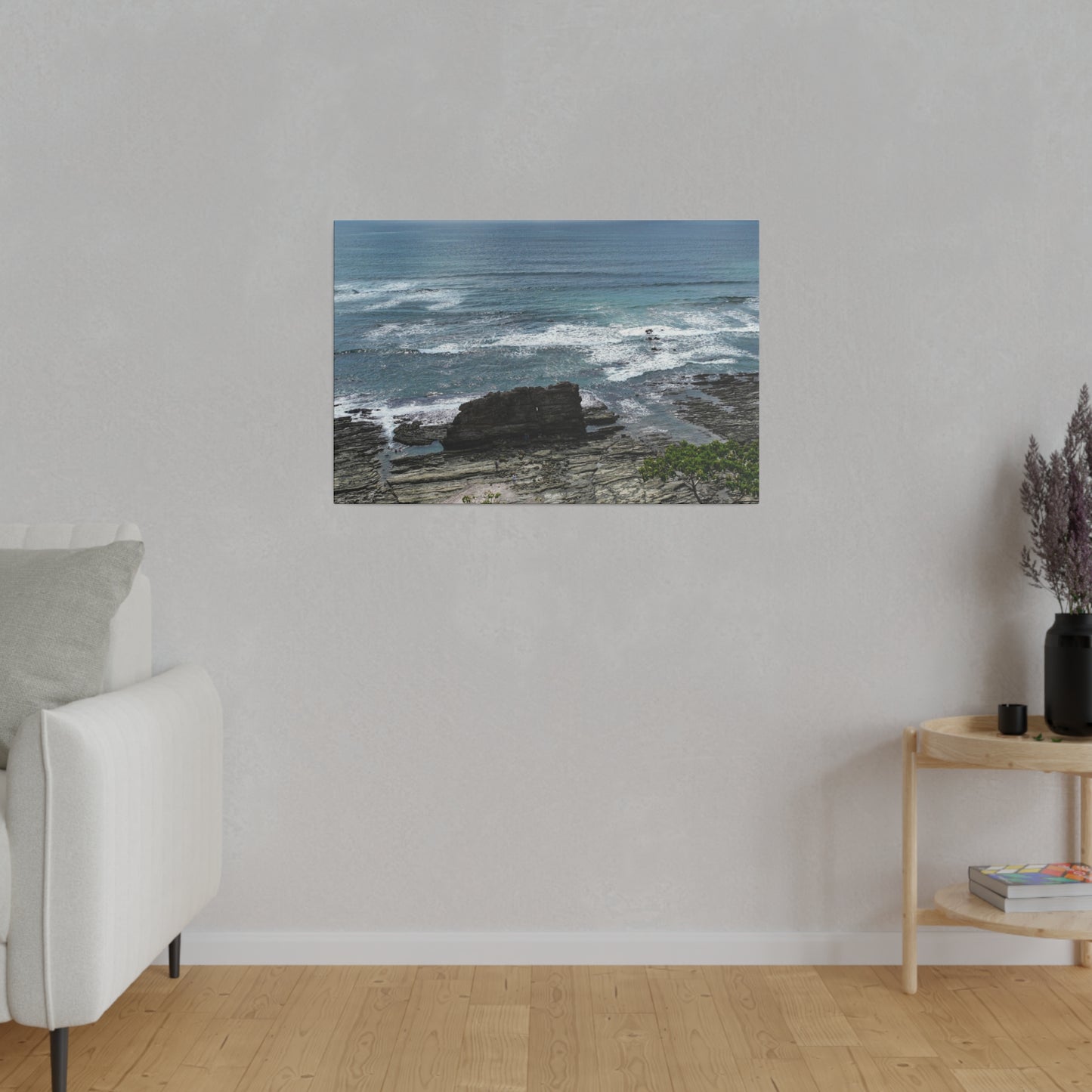 "Vibrant Vistas: A Tropical Tranquility in Costa Rica"- Canvas