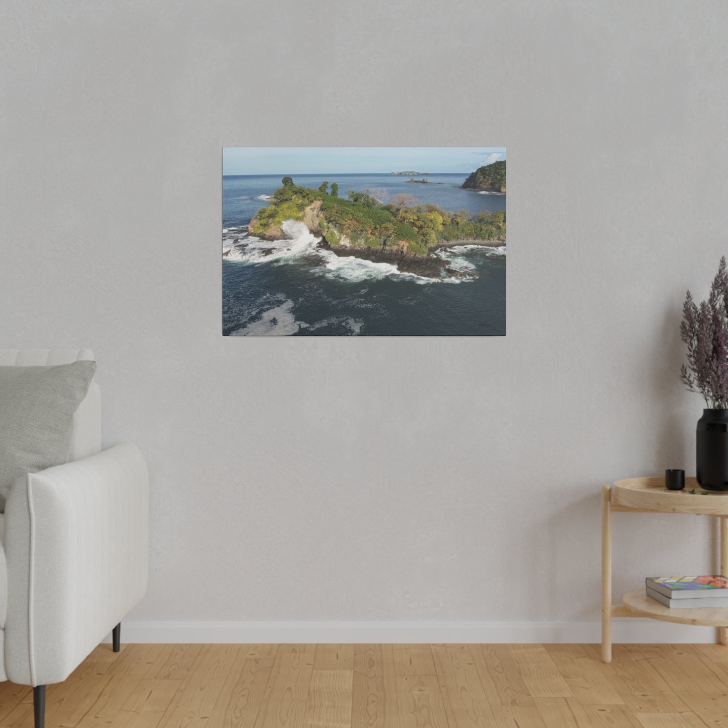 "Tropical Paradise: The Serene Splendor of Las Catalinas, Guanacaste."- Canvas