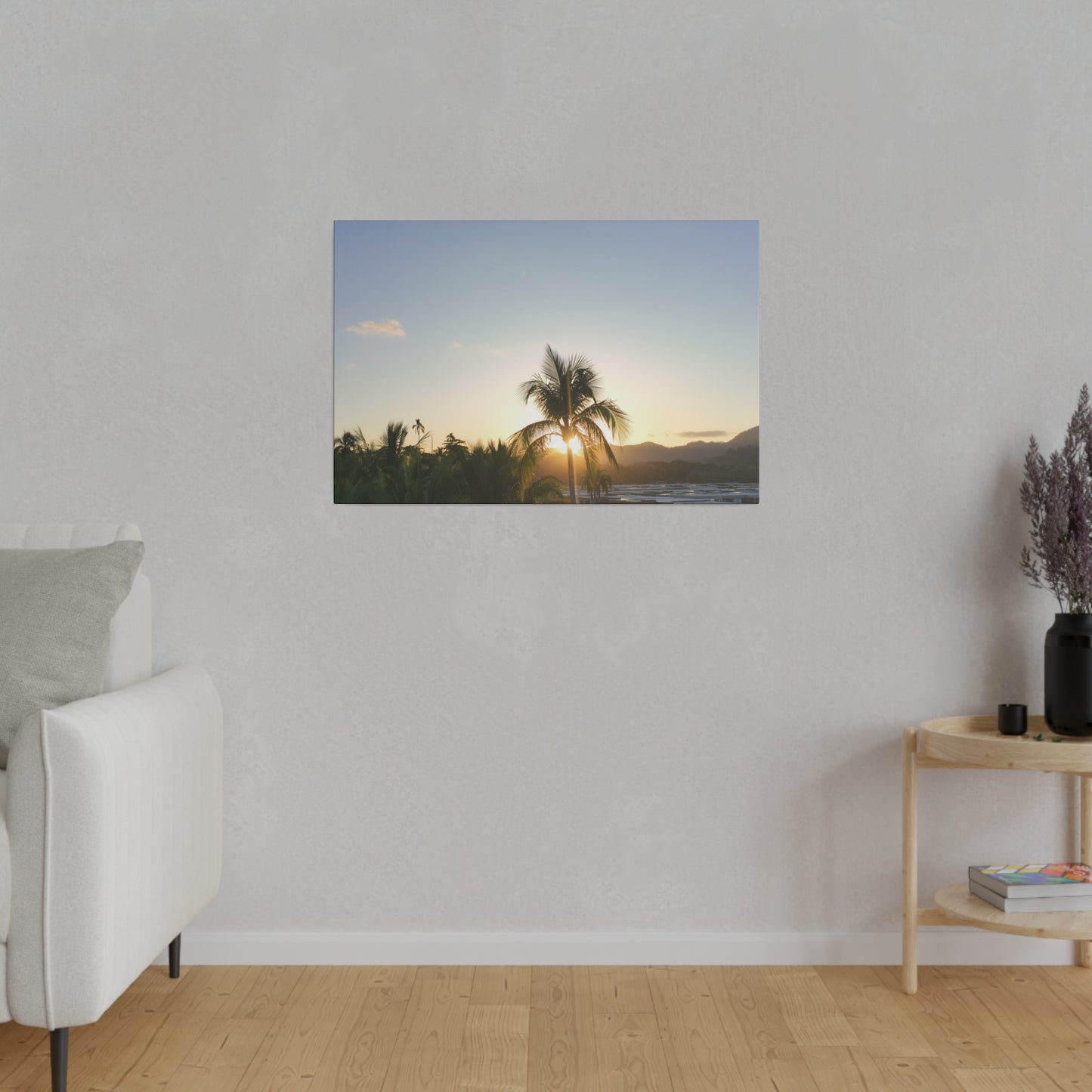 "Radiant Horizons: Costa Rica Sunset Serenade"- Canvas