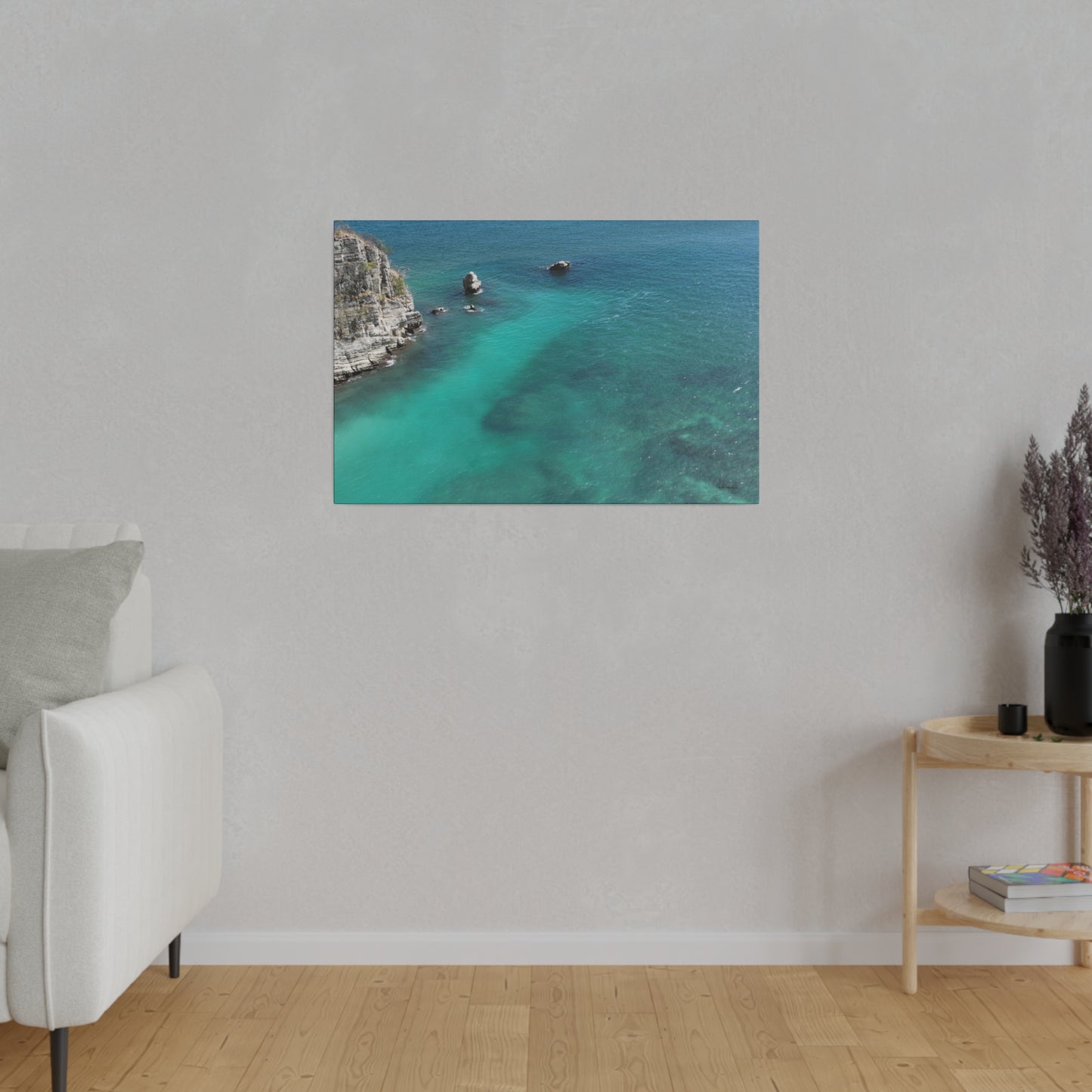 "Paradise Revealed: Playa Quesera, Costa Rica - A Tropical Symphony"- Canvas