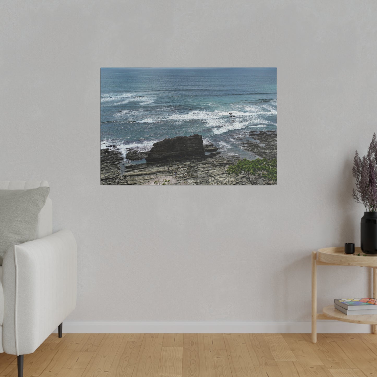 "Vibrant Vistas: A Tropical Tranquility in Costa Rica"- Canvas