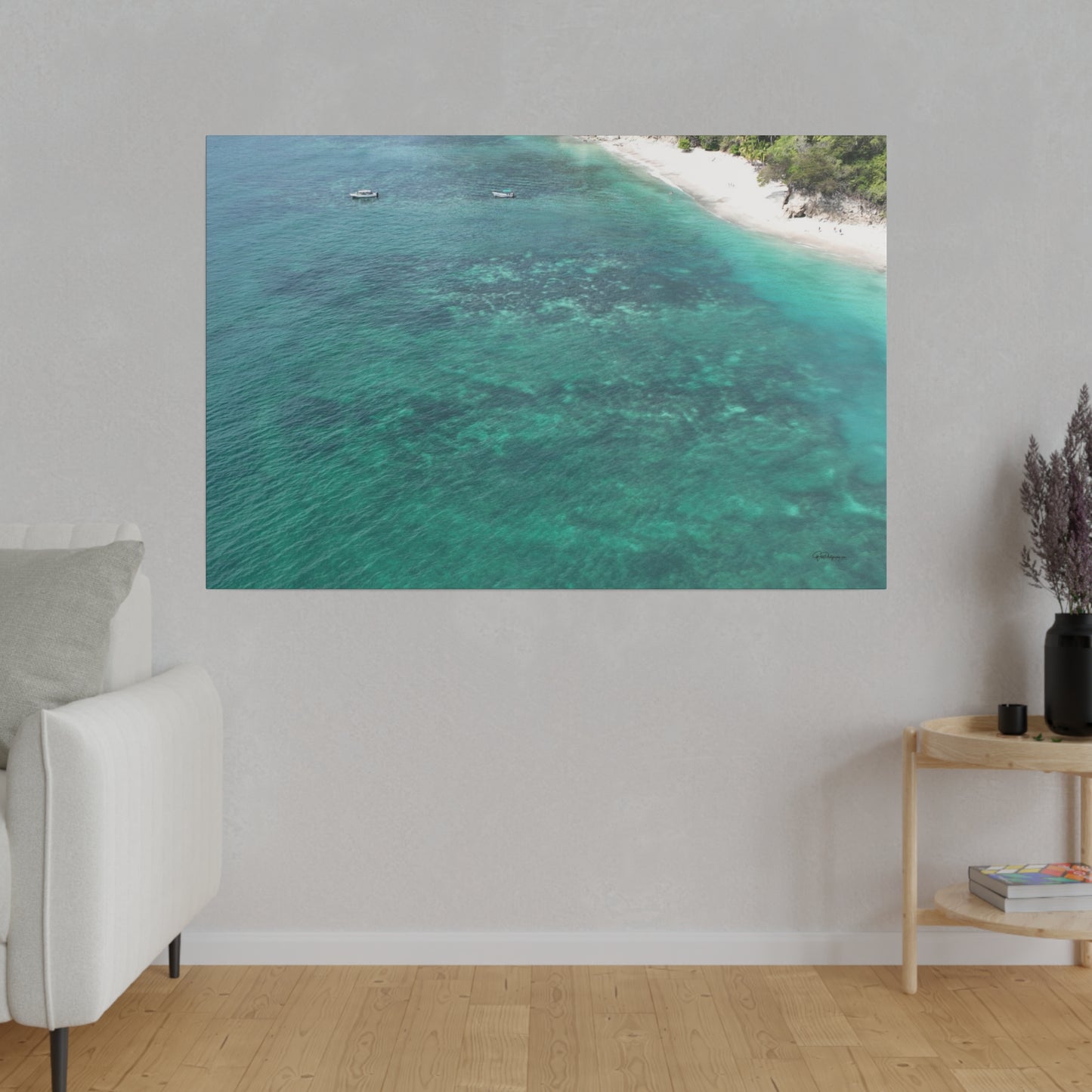 "Bask in the Sun: Tropical Serenity at Playa Quesera, Costa Rica"- Canvas