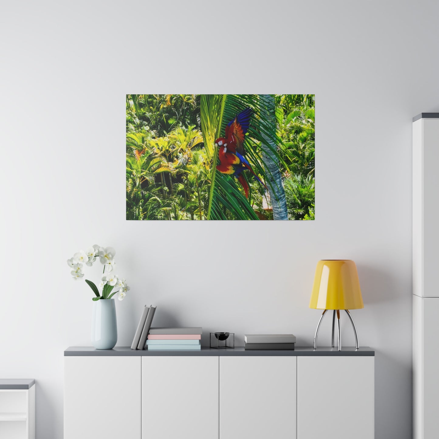 "Tropical Bliss: Malpais Beach, Costa Rica - A Playful Palette of Paradise"- Canvas