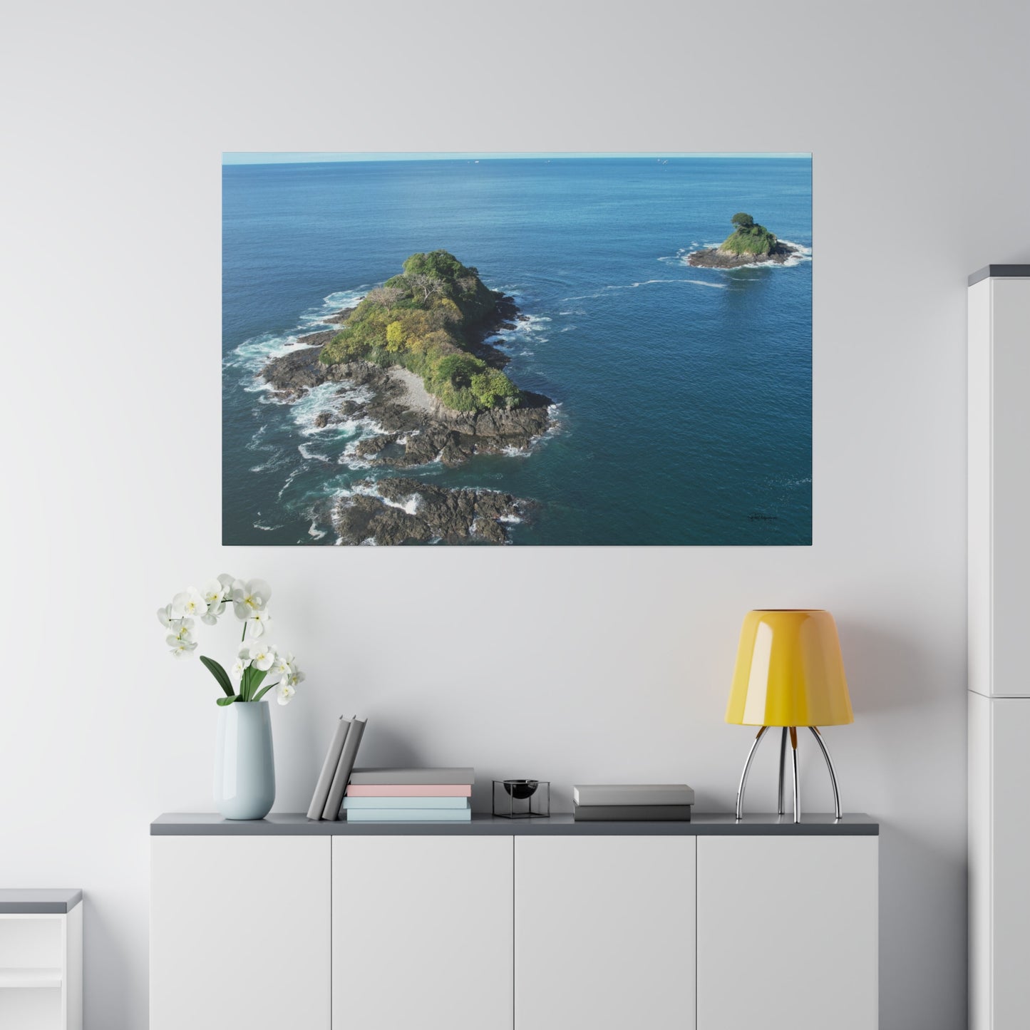 "Sun-Drenched Serenity: A Tropical Paradise At Las Catalinas, Guanacaste"- Canvas