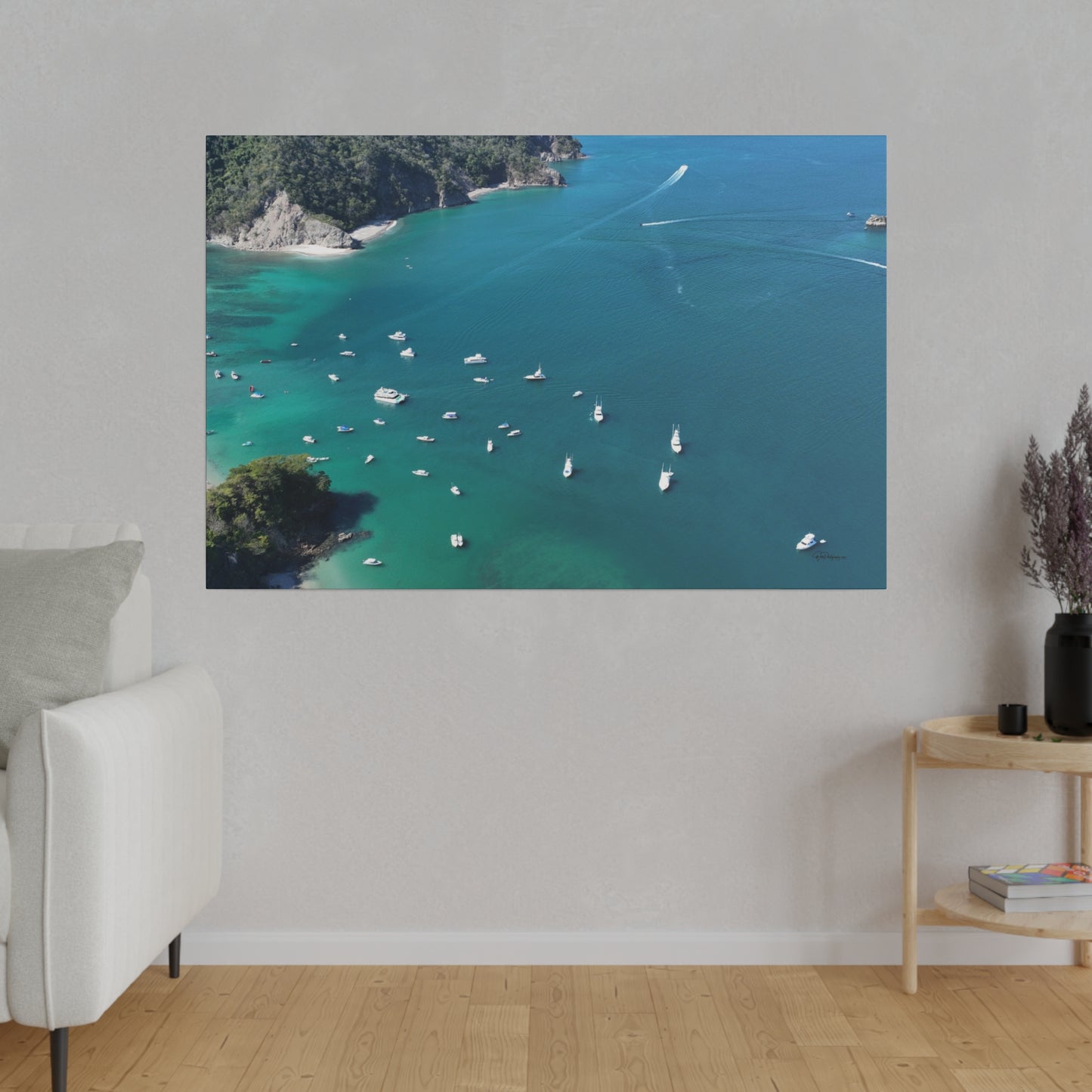 "Tropical Serenity: The Hidden Gem of Isla Tortuga, Costa Rica"- Canvas