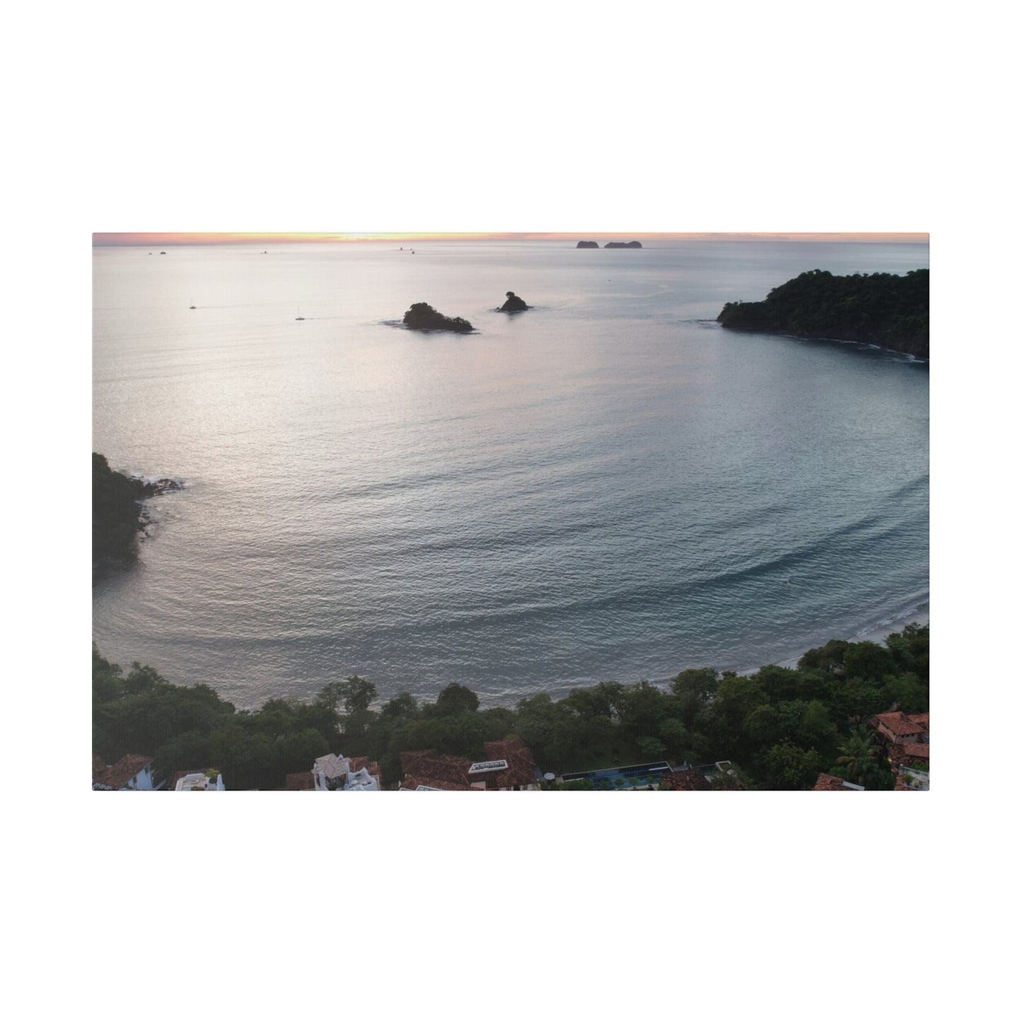 "Tropical Mornings in Las Catalinas, Guanacaste: An Enchanted Costa Rican Paradise"- Canvas