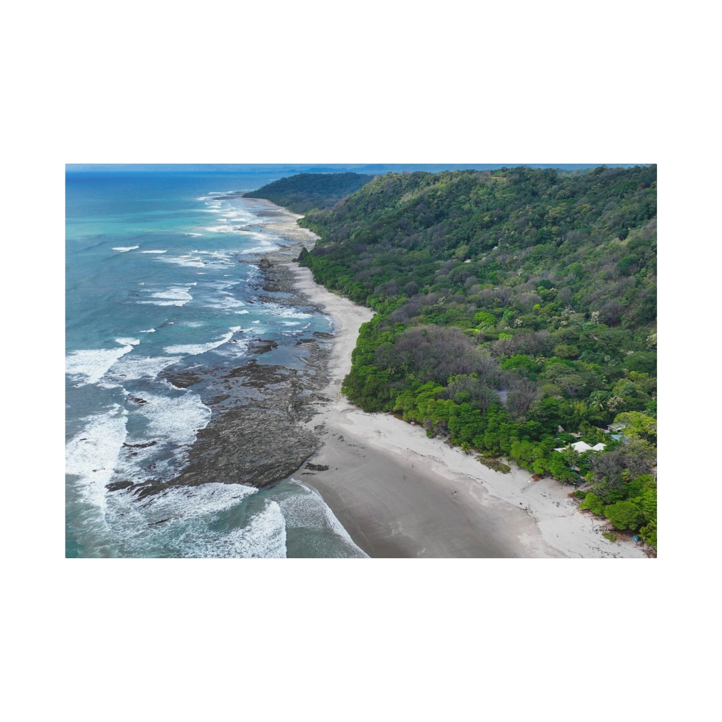 "Embracing Eden: A Tropical Odyssey through Costa Rica's Vibrant Paradise"- Canvas