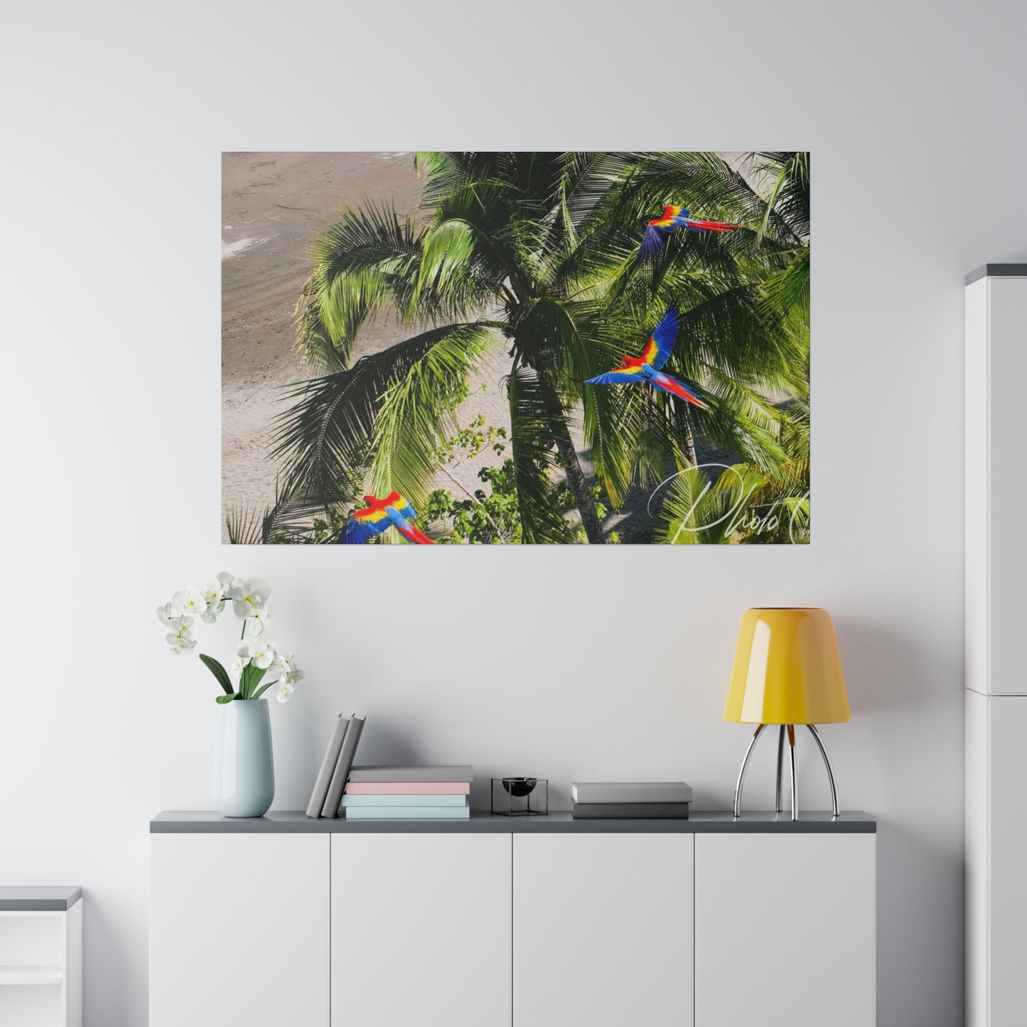 "Costa Rica: Eden's Embrace - A Tropical Tapestry"- Canvas