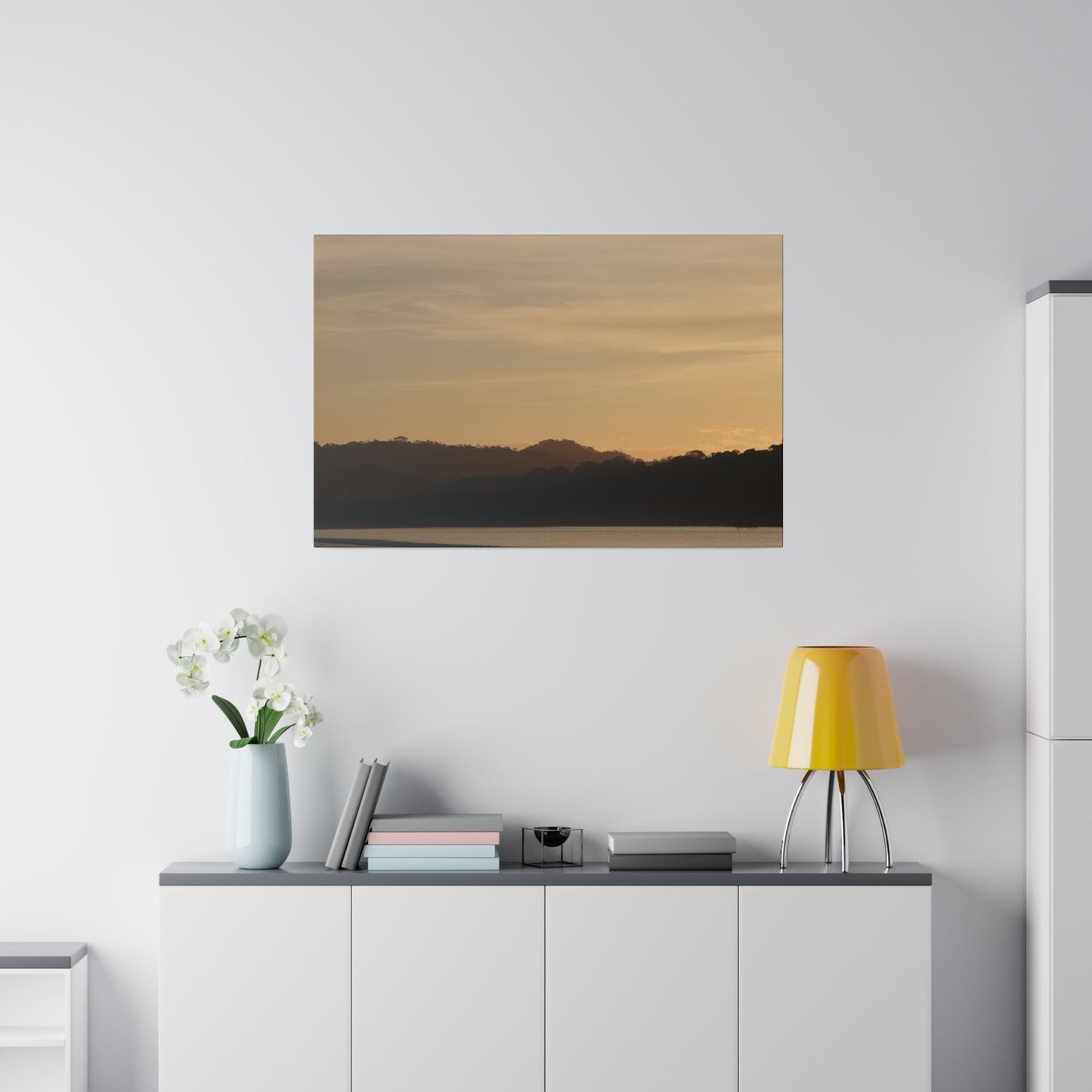 "Costa Rica Sunrise Spectacle: A Tropical Dawn"- Canvas