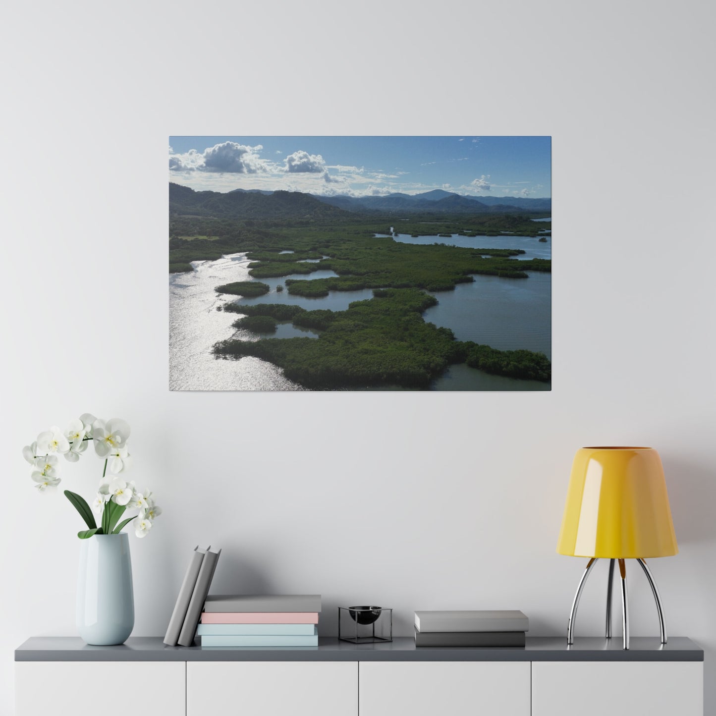 "Paradise Unveiled: Las Mangrove & Golfo de Nicoya's Tropical Treasures"- Canvas