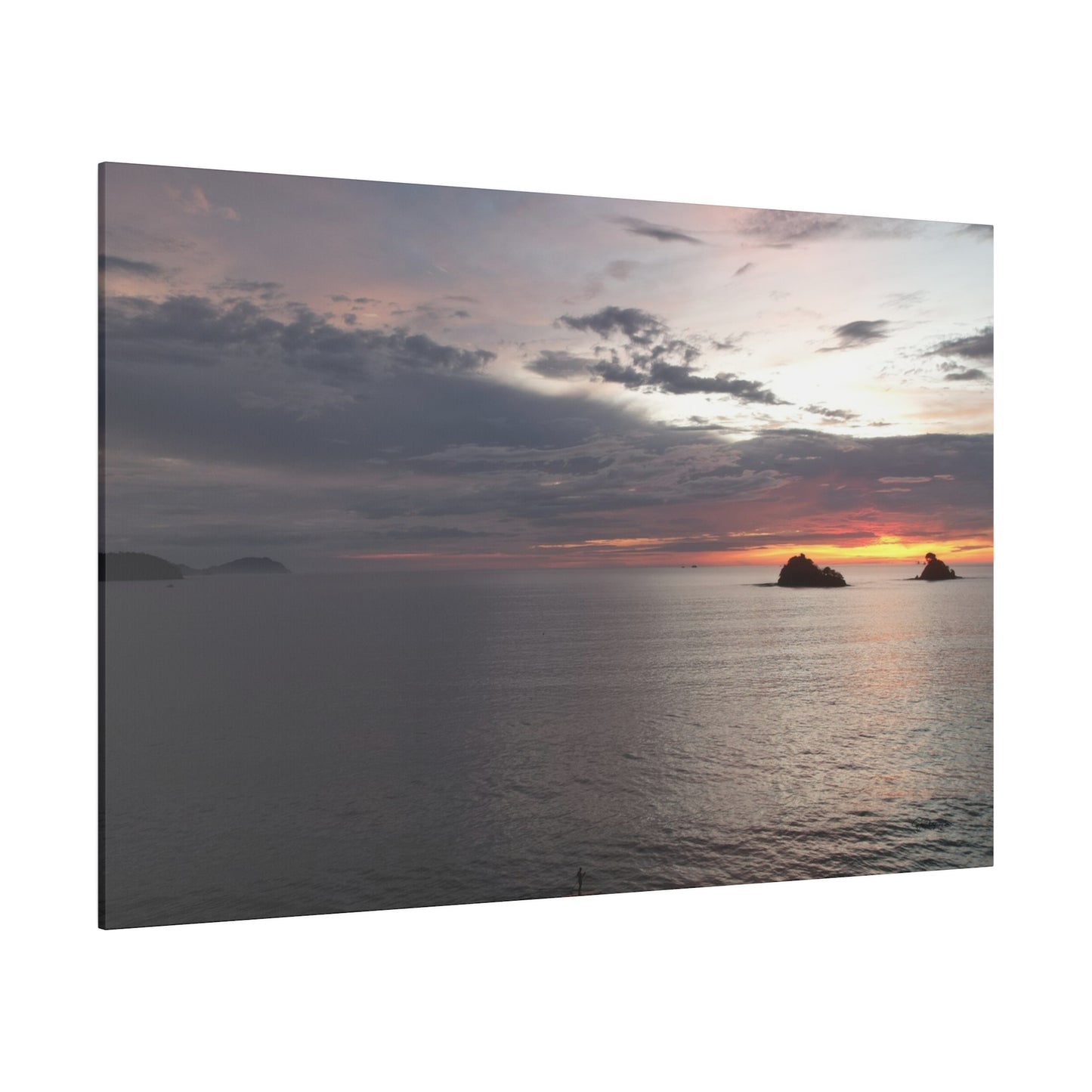 "Tropical Delight: Las Catalinas, Guanacaste - The Tranquil Haven of Costa Rica"- Canvas