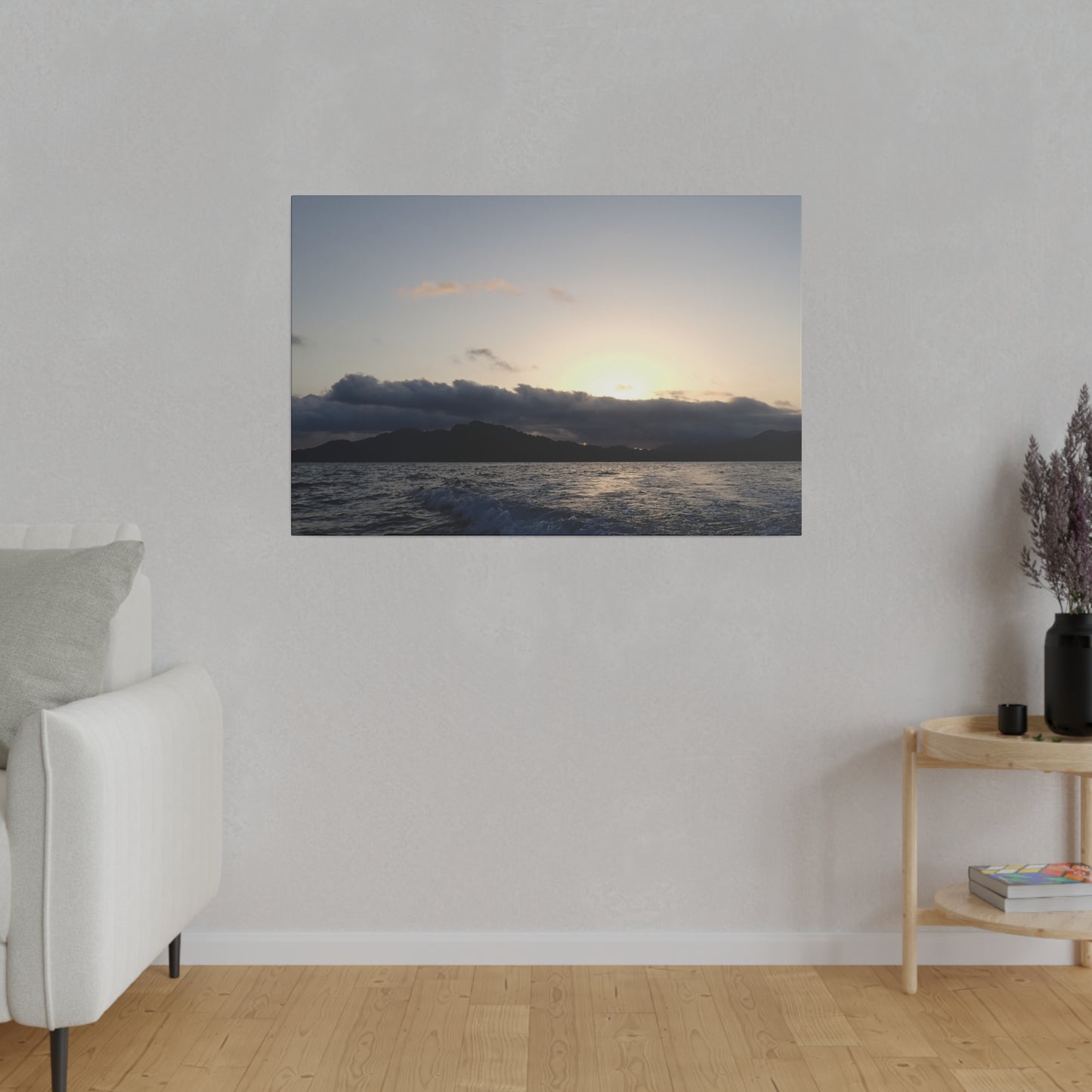 "Enchanted Mornings: Costa Rica Sunrise Serenade"- Canvas