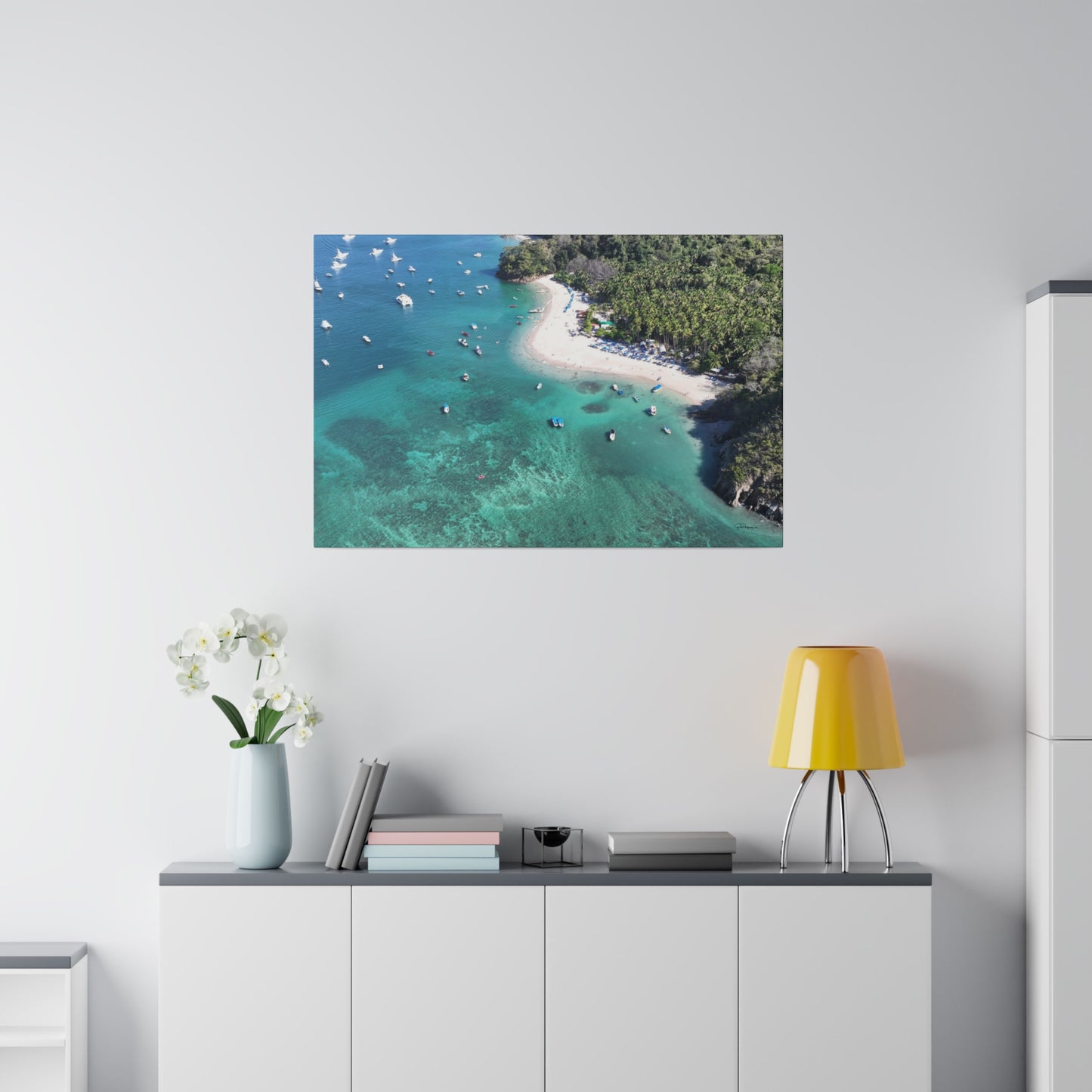 "Paradise Uncovered: The Lush Mysteries of Isla Tortuga, Costa Rica"- Canvas