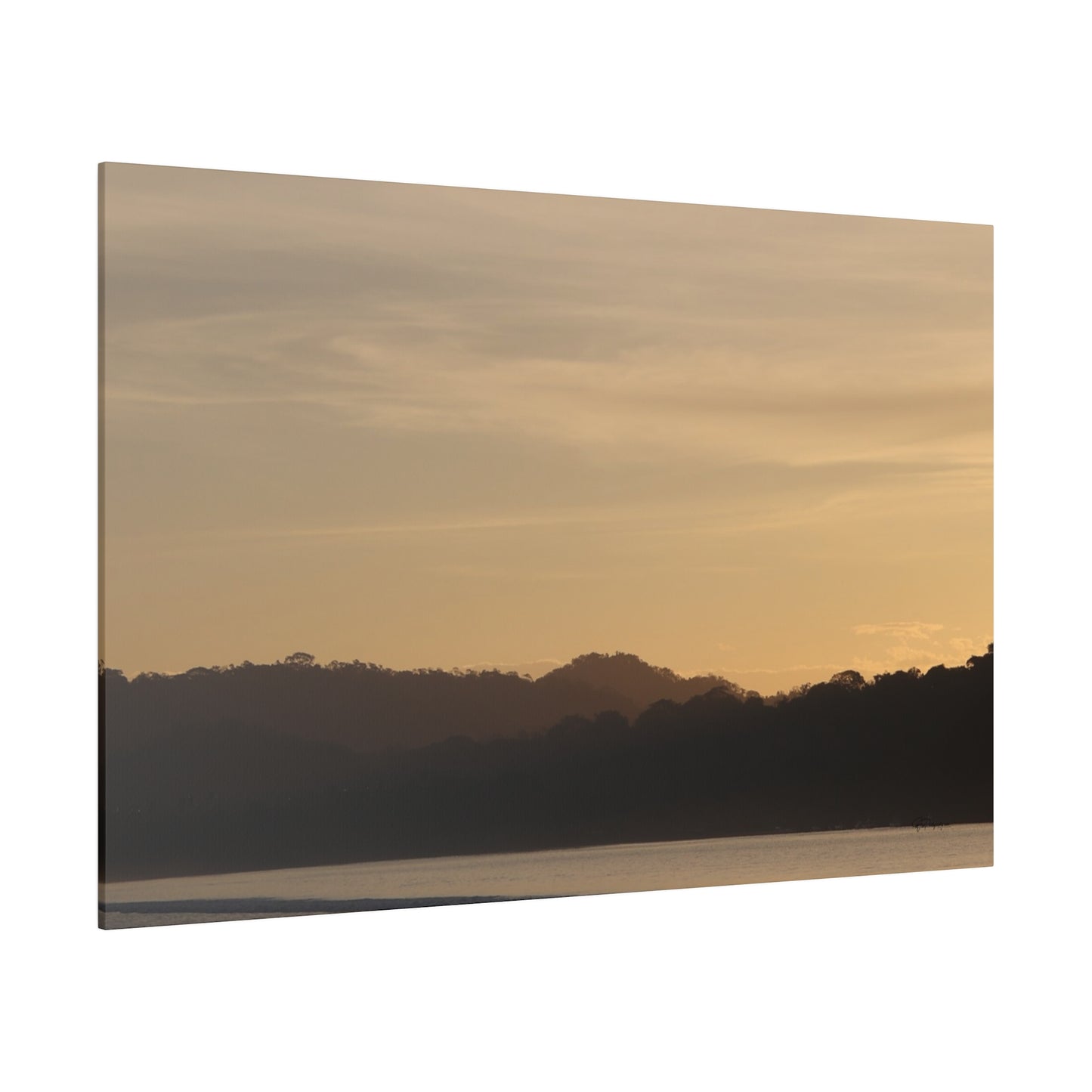 "Costa Rica Sunrise Spectacle: A Tropical Dawn"- Canvas