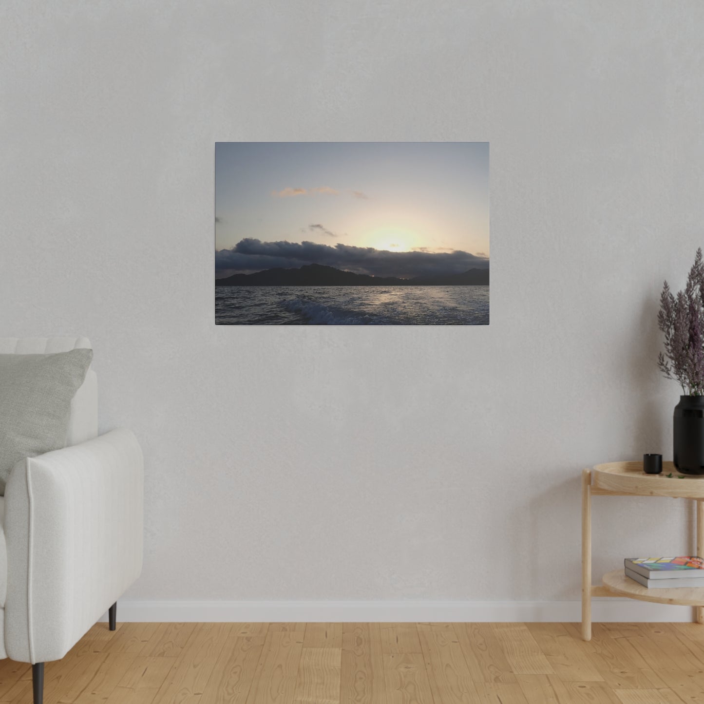 "Enchanted Mornings: Costa Rica Sunrise Serenade"- Canvas