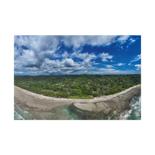 "Santa Teresa Beach: Tropical Serenity in Costa Rica" or "Malpais Beach: Costa Rica's Hidden Tropical Paradise"- Canvas