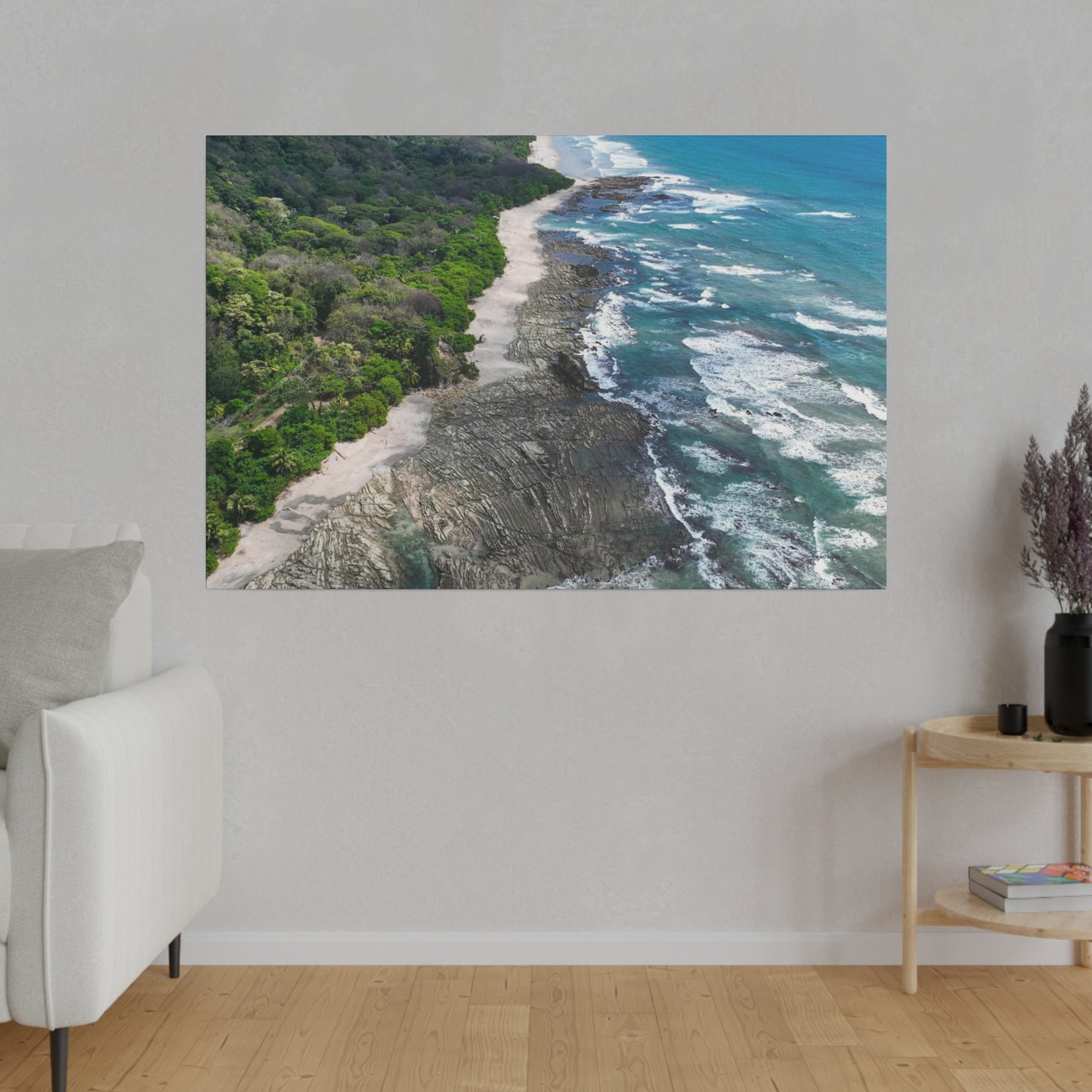 "Tropical Dreams: A Visual Journey to Santa Teresa Beach and Malpais Beach, Costa Rica"- Canvas