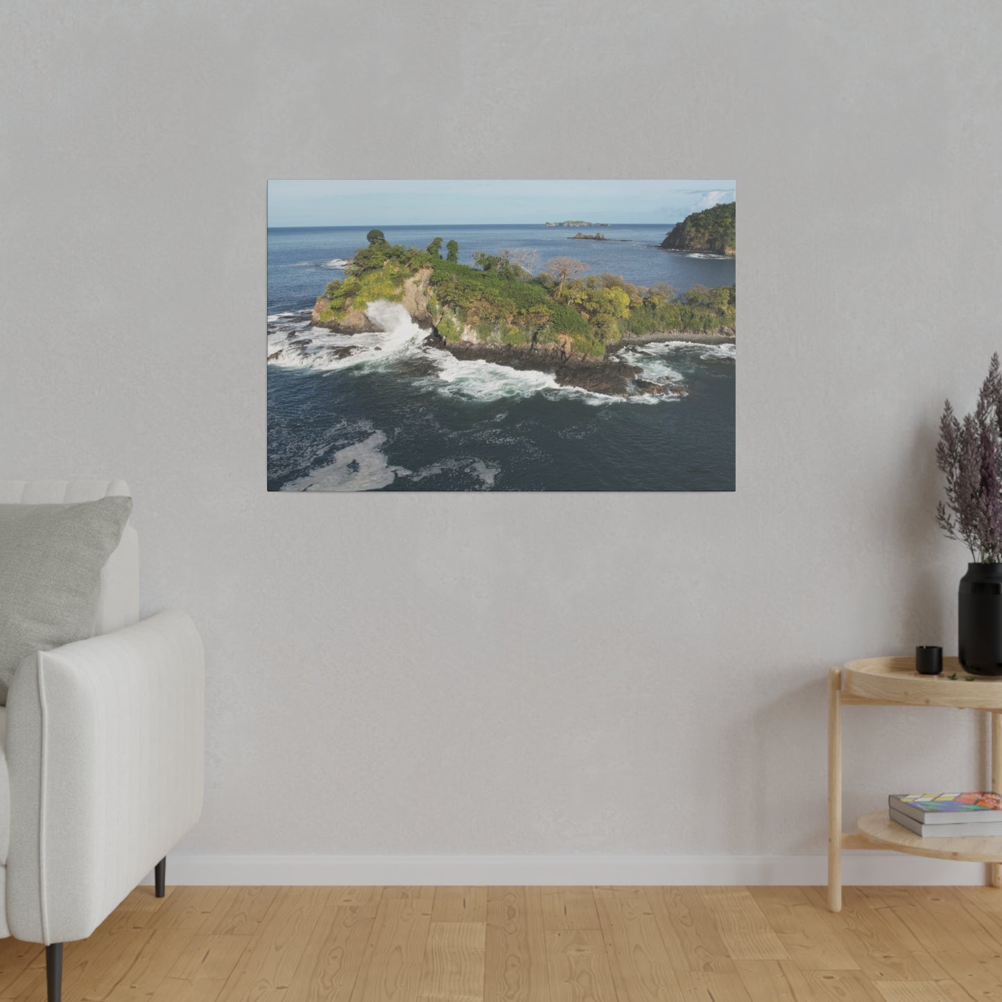 "Tropical Paradise: The Serene Splendor of Las Catalinas, Guanacaste."- Canvas