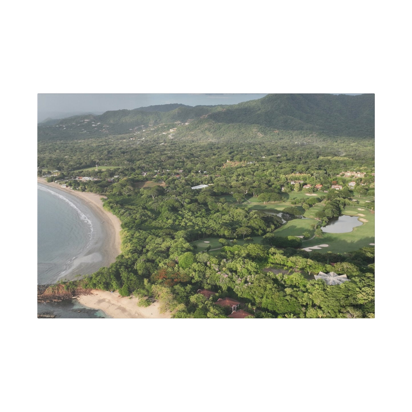 "Verdant Escape: A Journey into the Tropics of Costa Rica"- Canvas