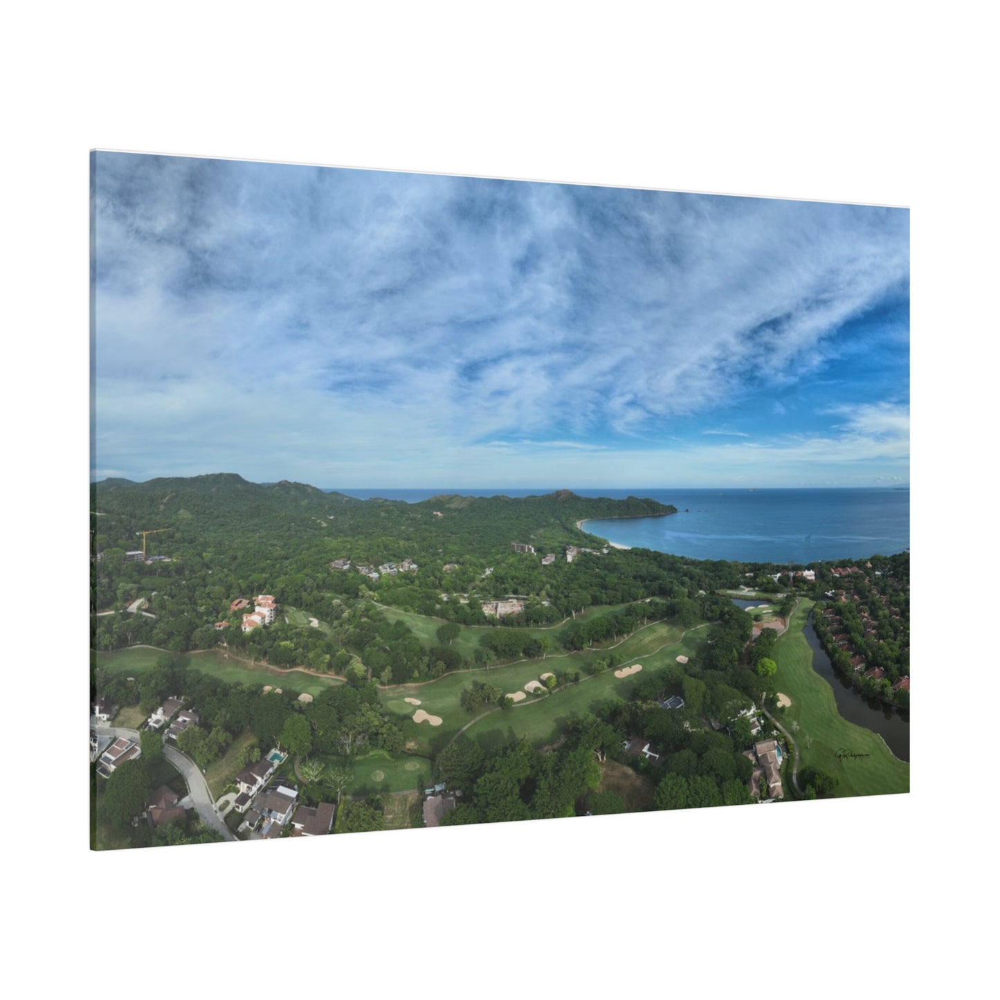 "Verdant Vista: A Tranquil Journey Through Costa Rica's Enchanted Tropics"- Canvas