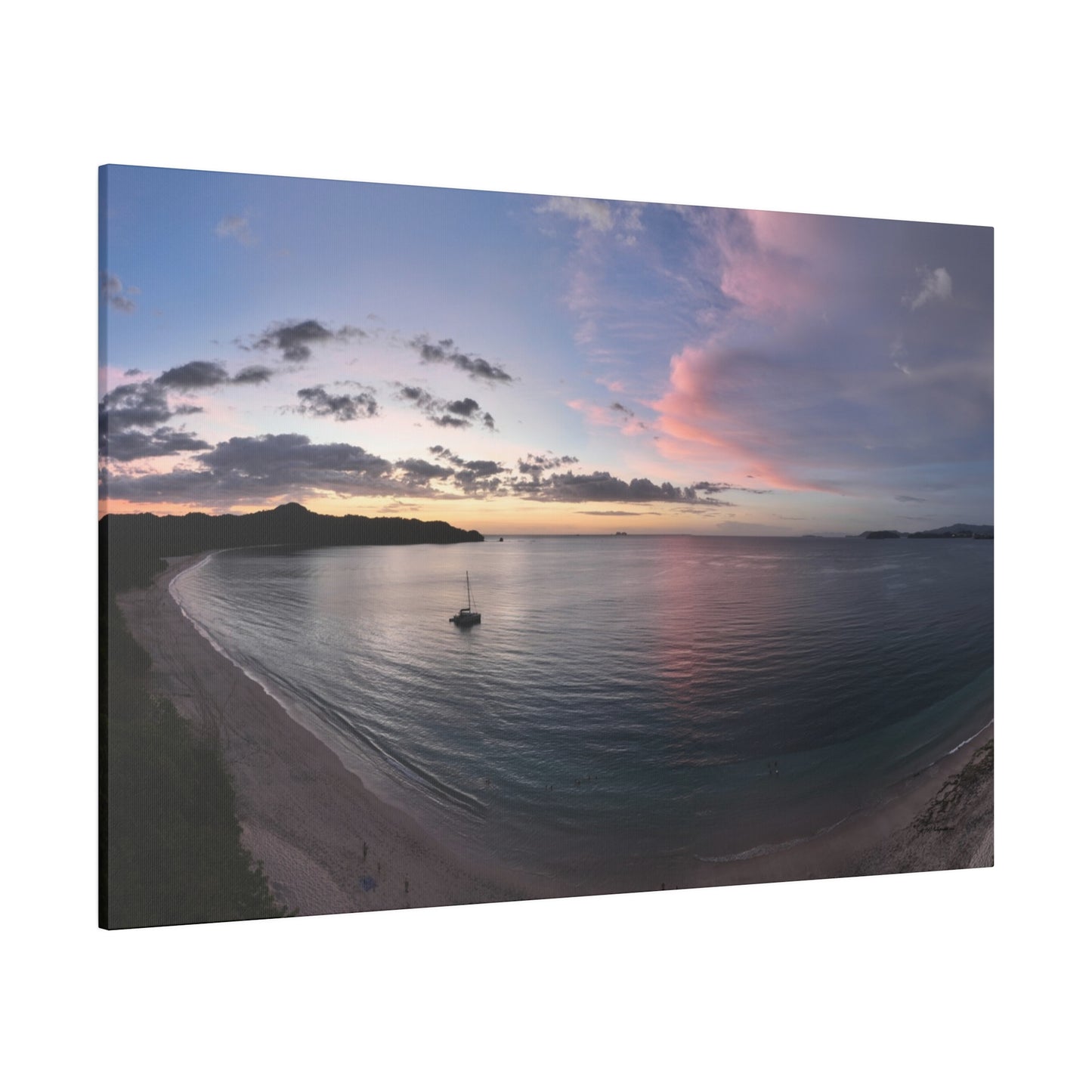 "Emerald Eden: A Serene Glimpse into Tropical Costa Rica"- Canvas