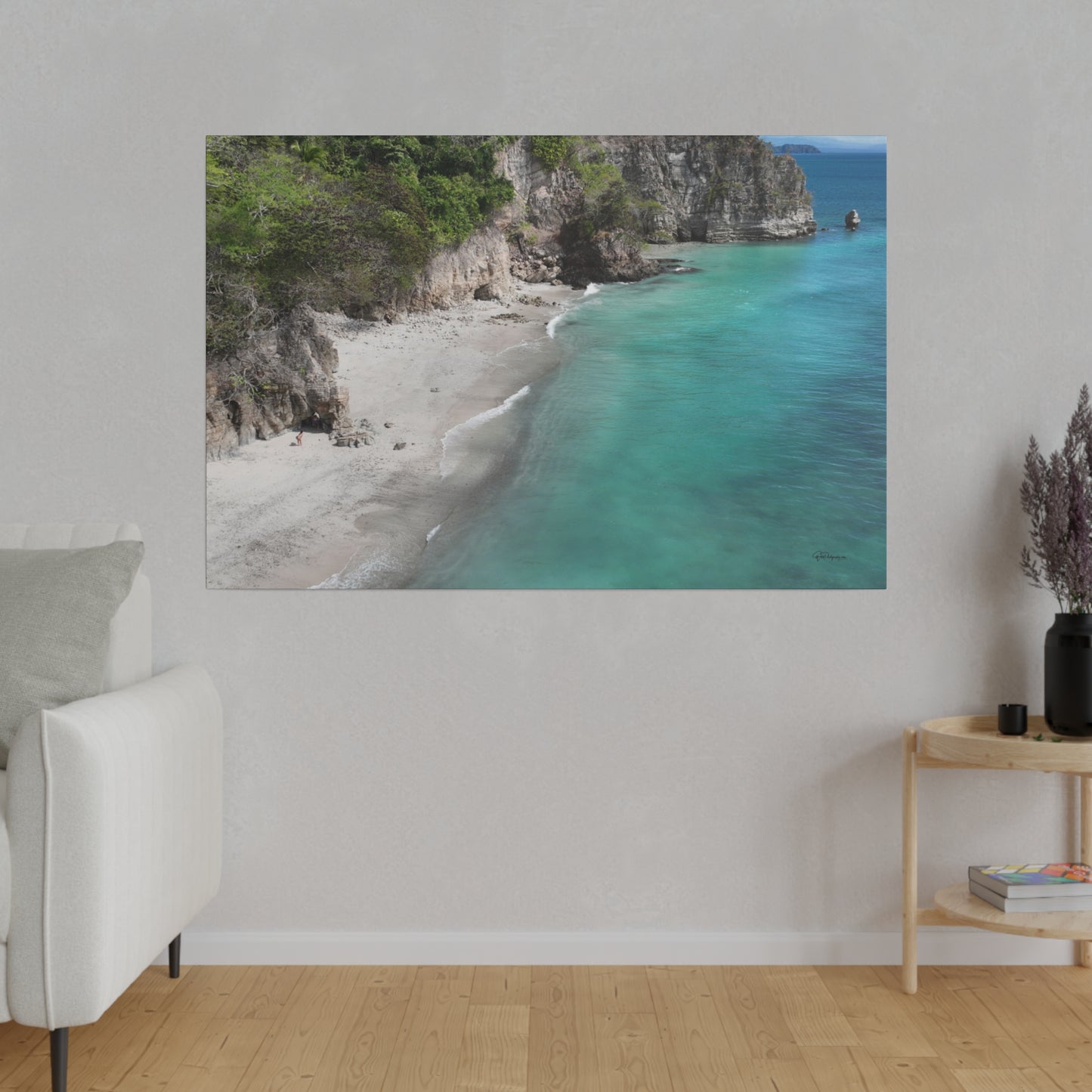 "Escape to Paradise: Tropical Bliss at Playa Quesera, Costa Rica"- Canvas