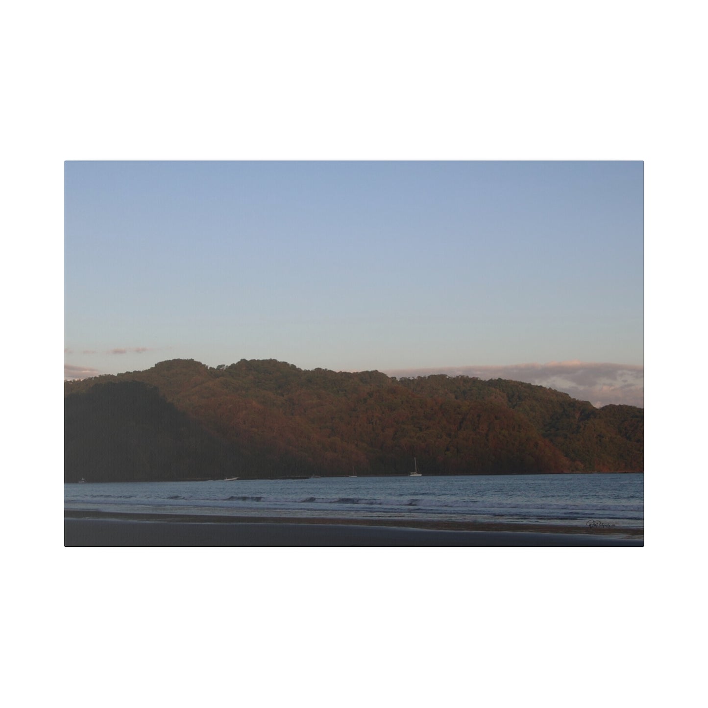 Tropical Dawn: A Costa Rica Sunrise Paradise- Canvas