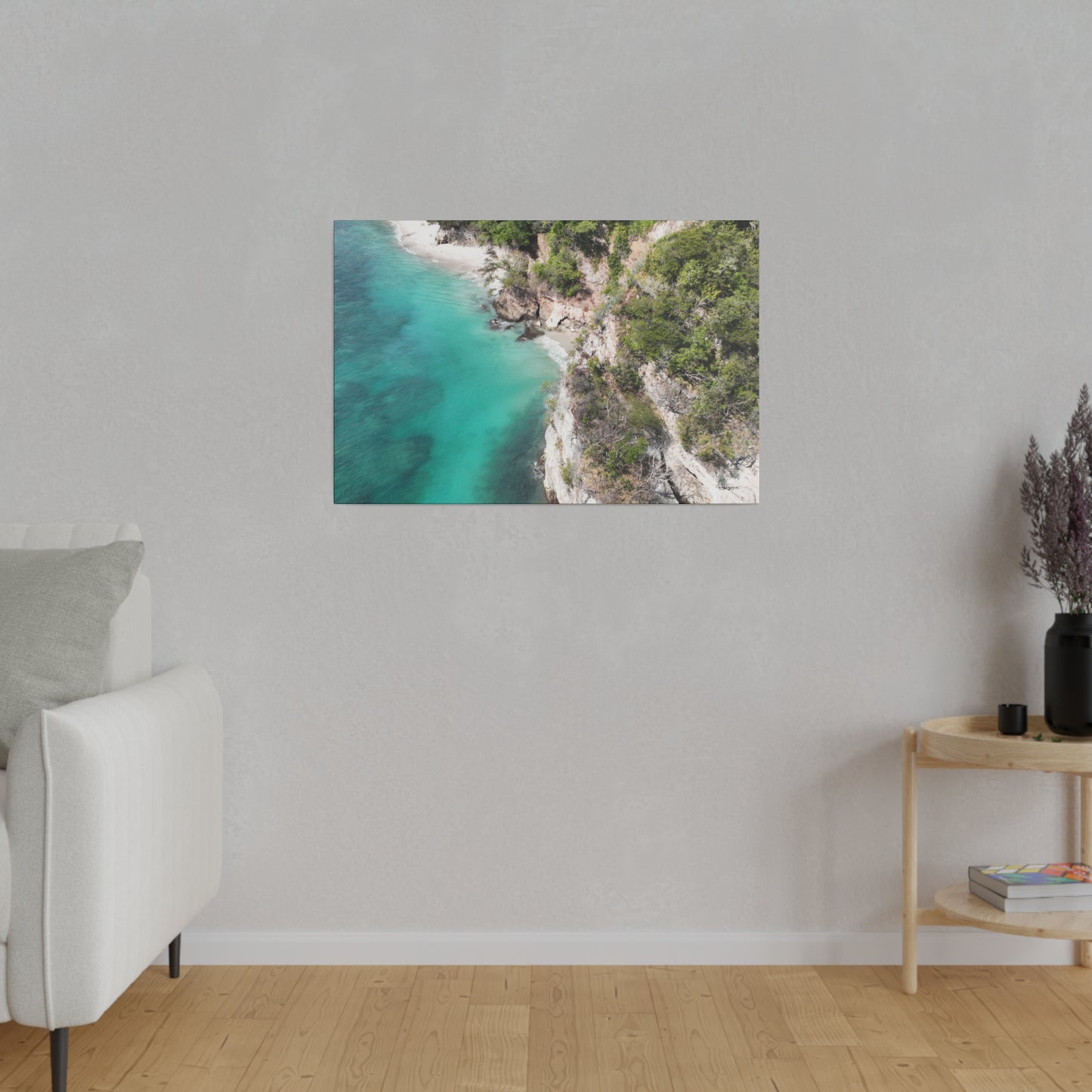 "Serenity in Sands: A Tropical Escape to Playa Quesera, Costa Rica"- Canvas