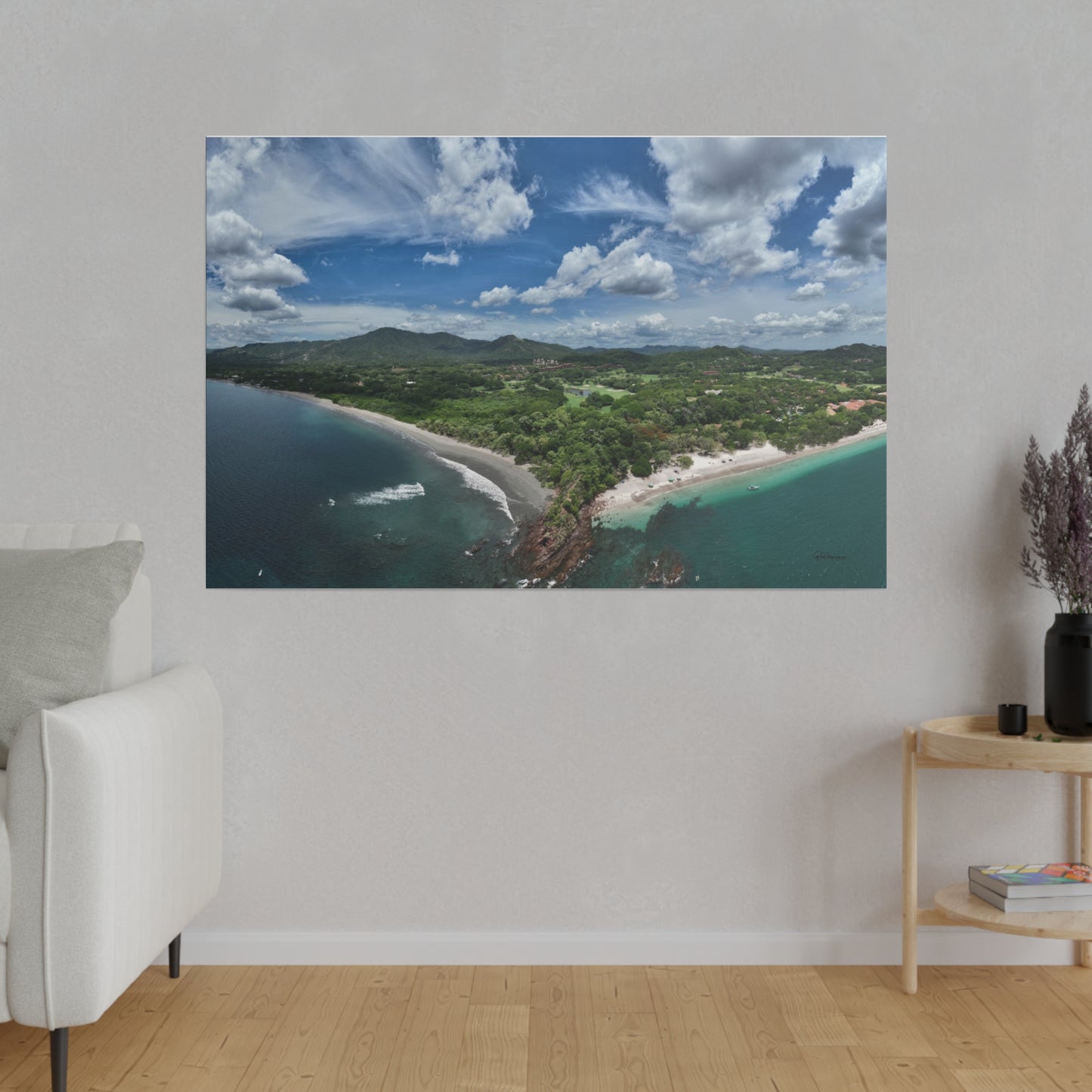 "Verdant Vistas: A Glimpse into Costa Rica's Tropical Paradise"- Canvas