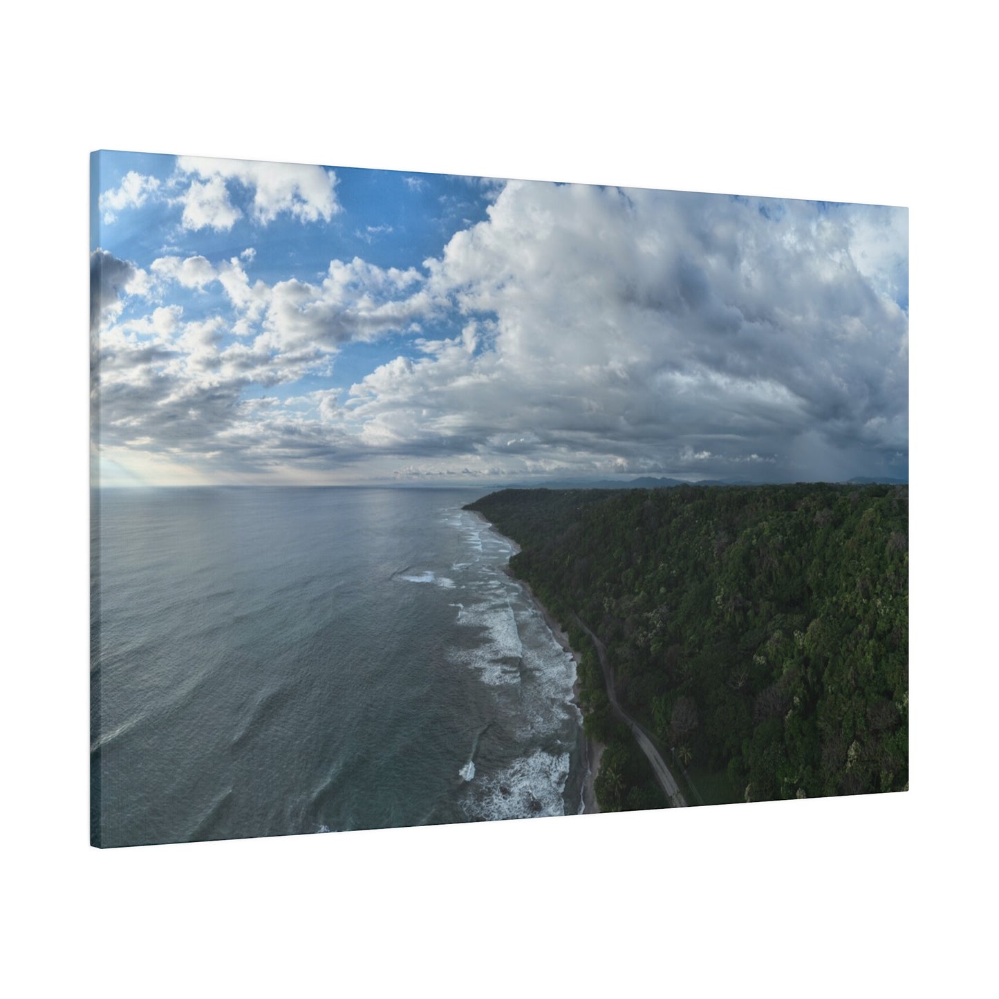 "Embracing Tranquility: Costa Rica's Lush Tropical Wonderland"- Canvas