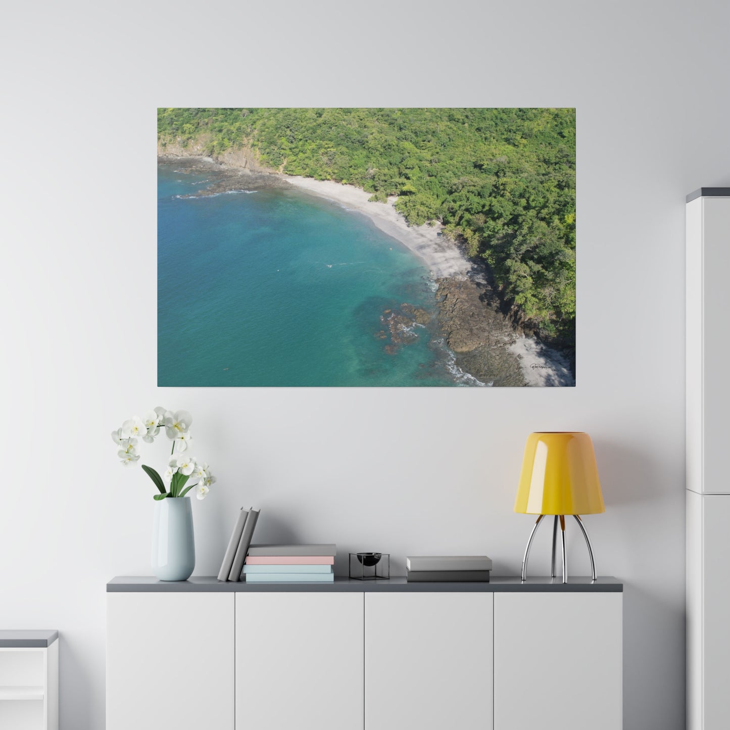 "Tropical Paradise: The Vibrant Allure of Las Catalinas, Guanacaste"- Canvas