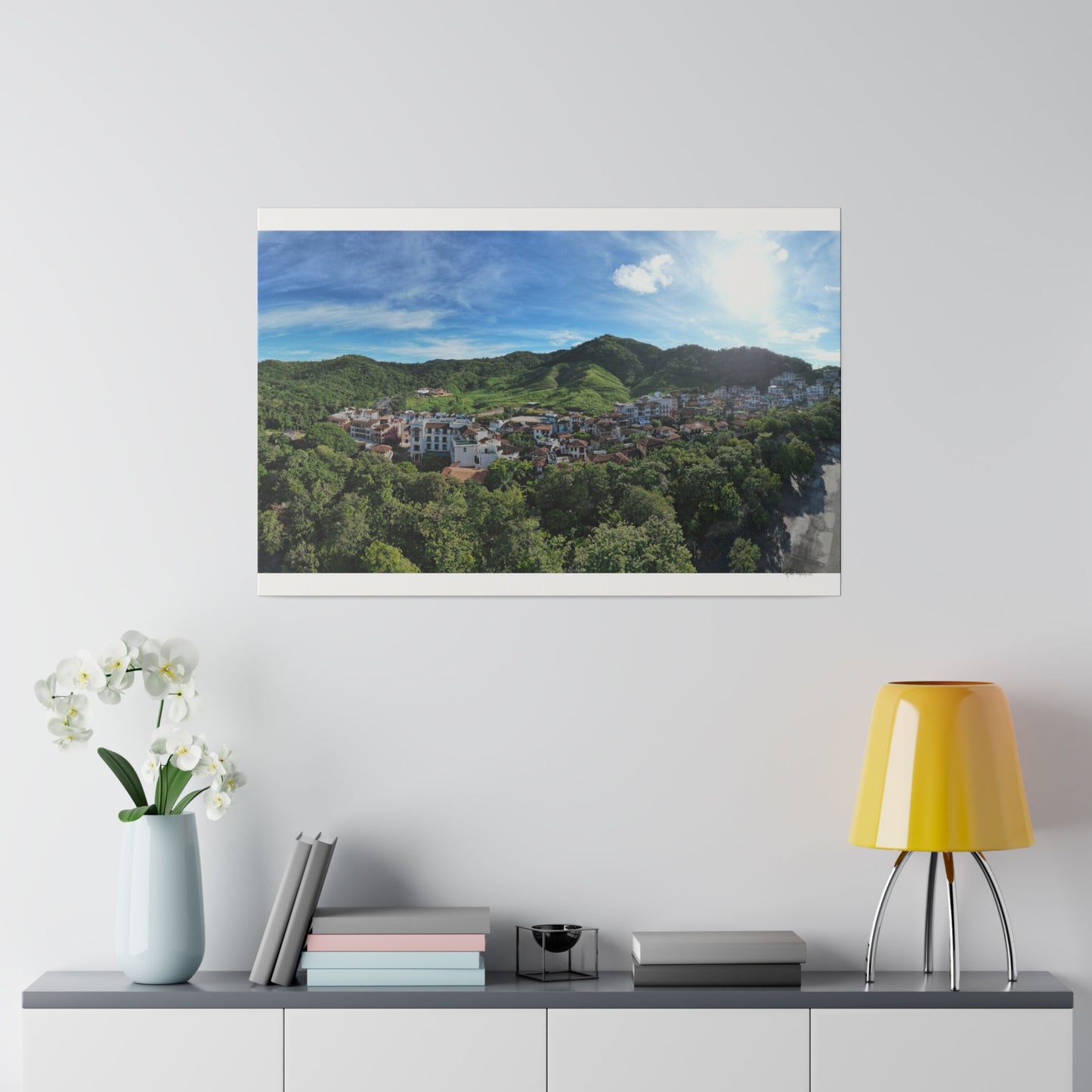 "Tropical Serenity: Island Magic in Las Catalinas, Guanacaste"- Canvas