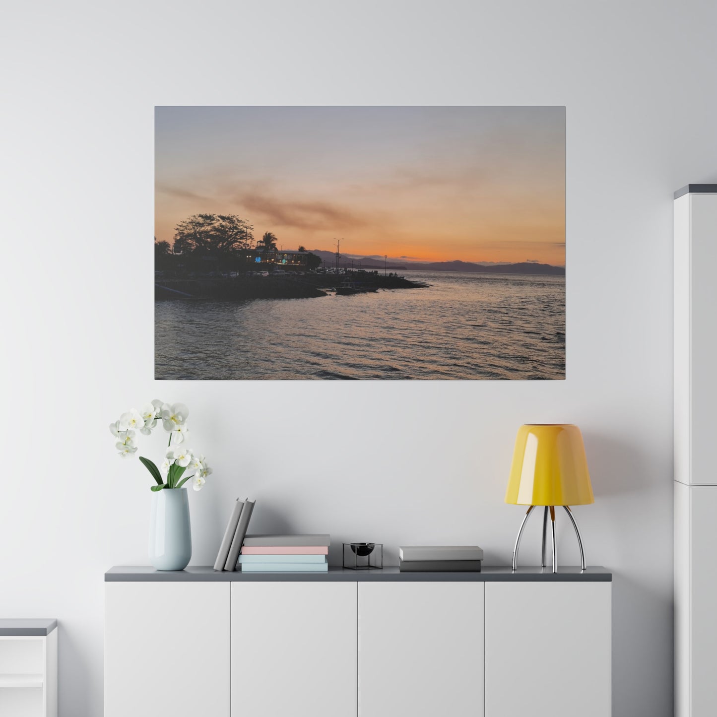 **"Pura Vida Morning: Costa Rica Sunrise Splendor"**- Canvas